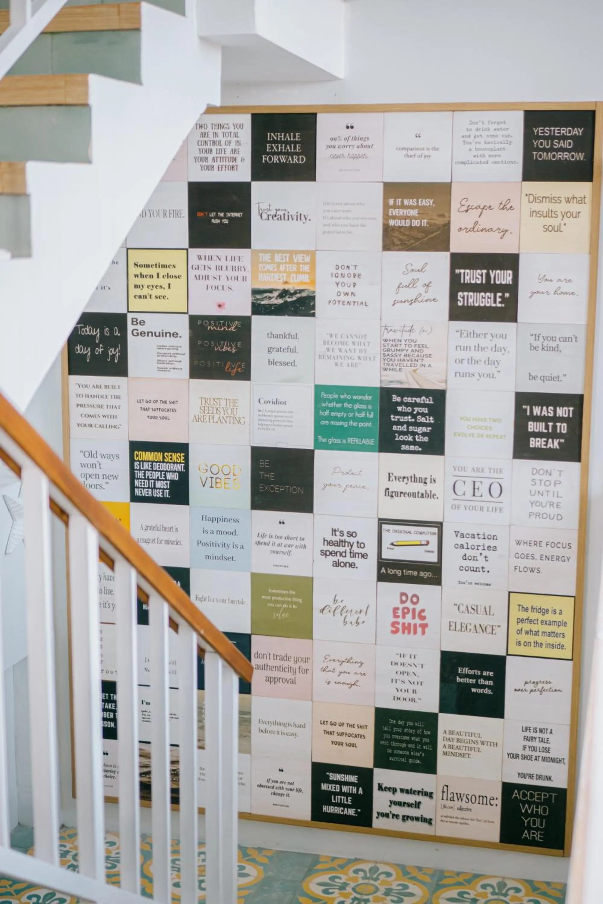 Text overlay in Casa Amarta Boutique Lofts & Detox