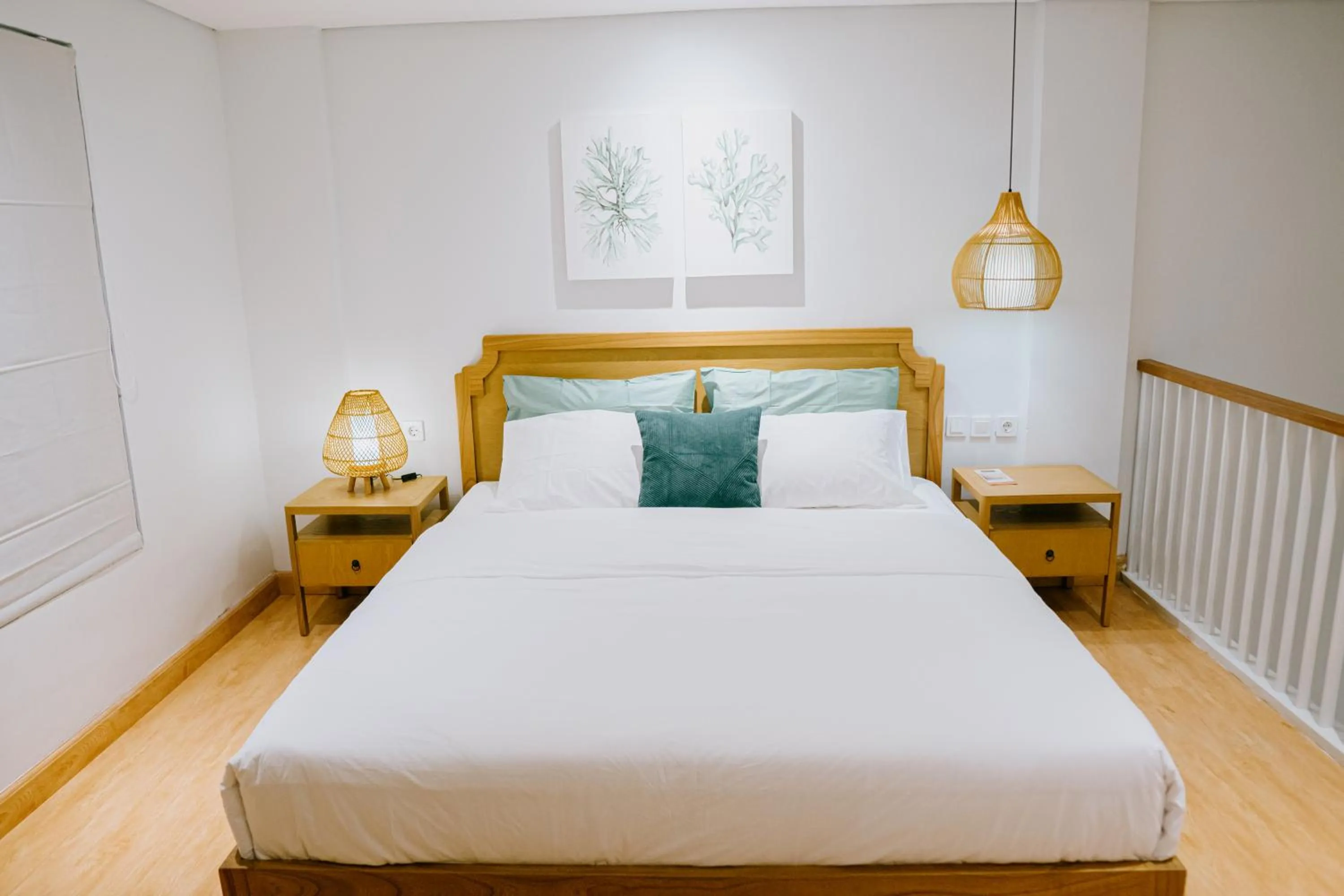 Bed in Casa Amarta Boutique Lofts & Detox