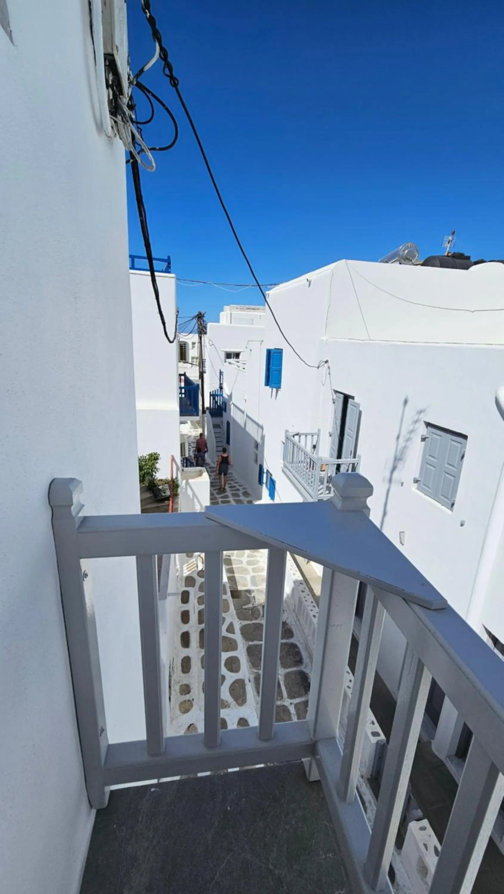 Balcony/Terrace in Eleanna's Mykonos