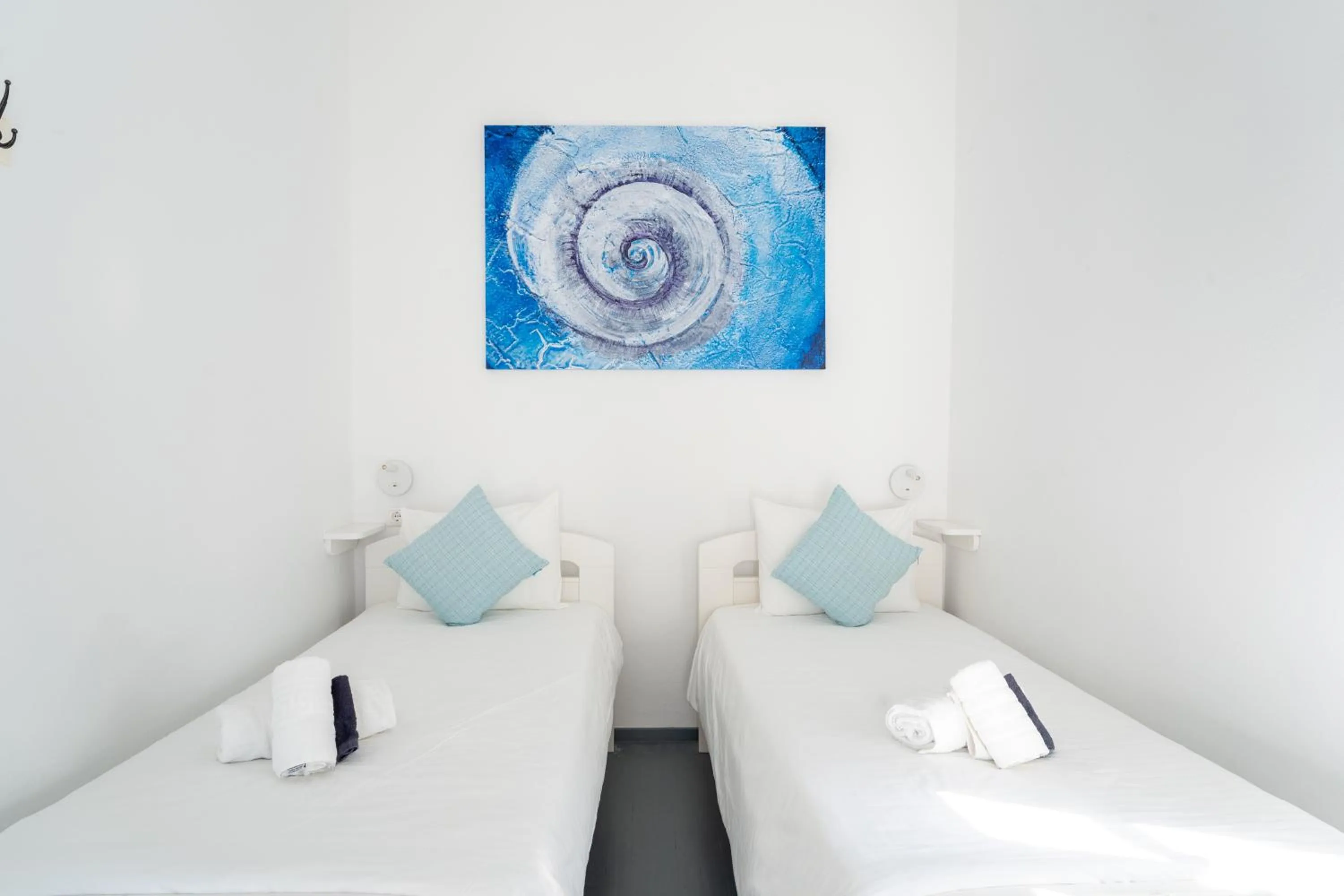 Bed in Eleanna's Mykonos