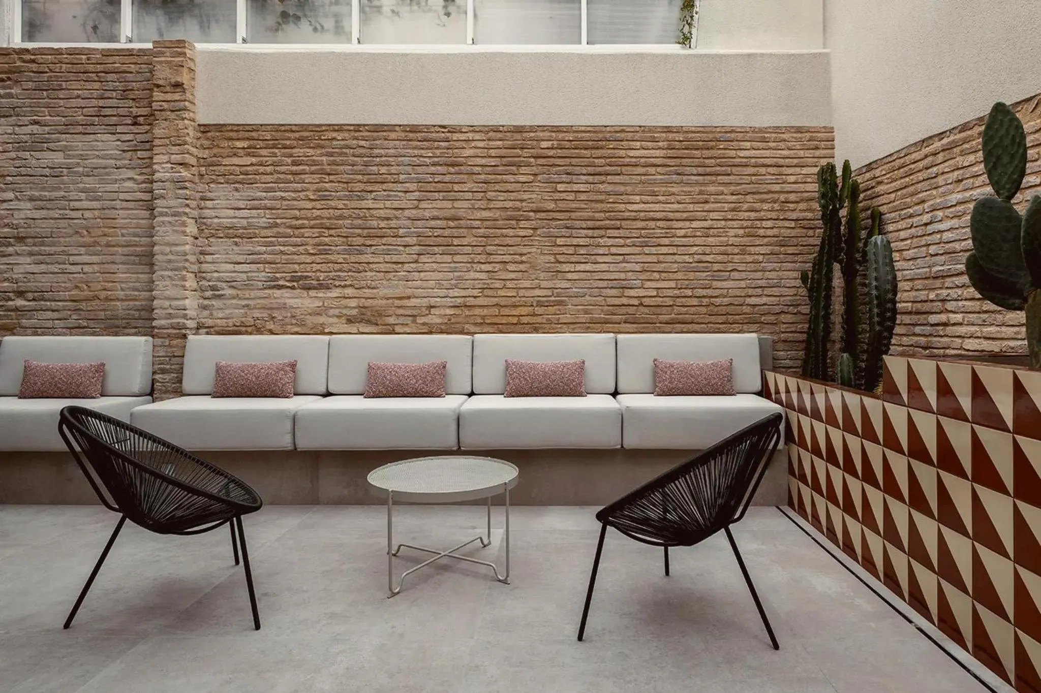 Patio in La Novieta Boutique Hotel - Adults Only