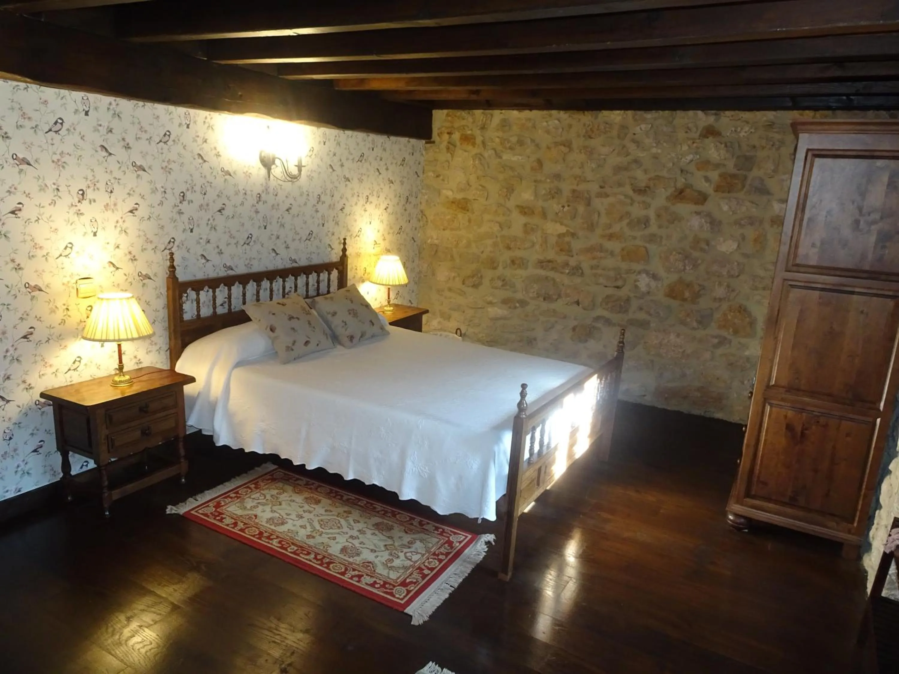 Bedroom, Bed in LA CASONA DE ESCALADA