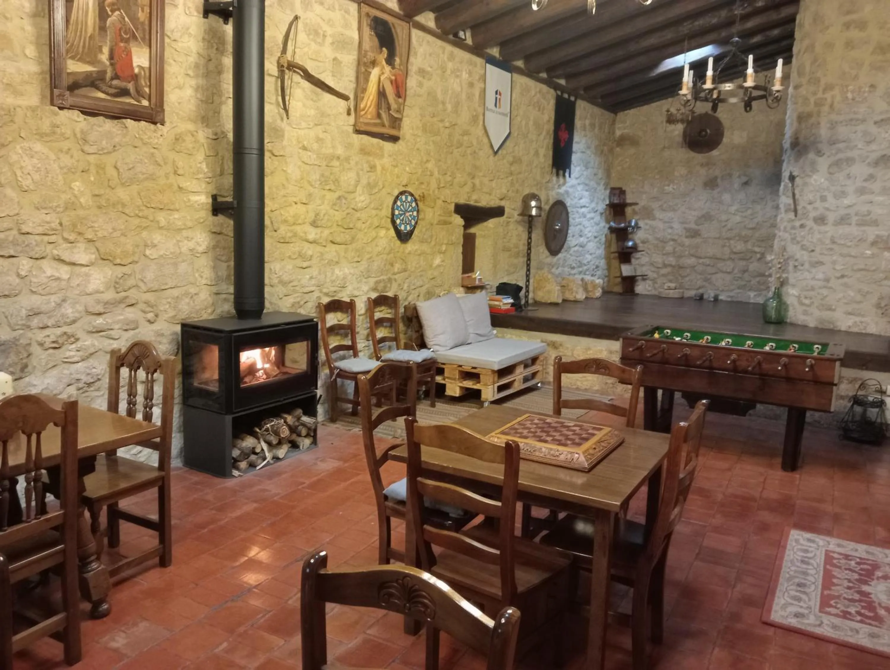 Living room in LA CASONA DE ESCALADA