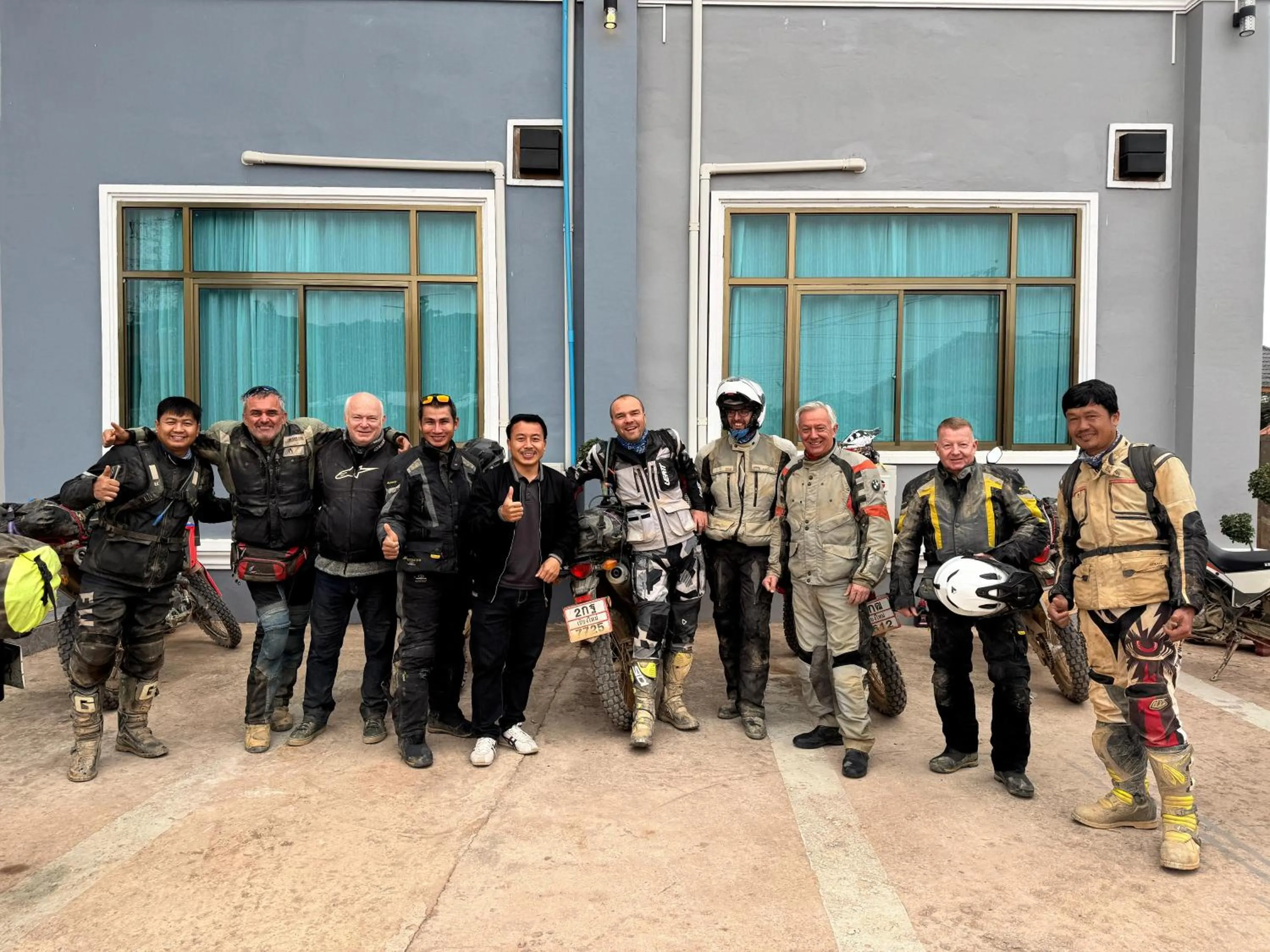 group of guests in Tulip Hotel