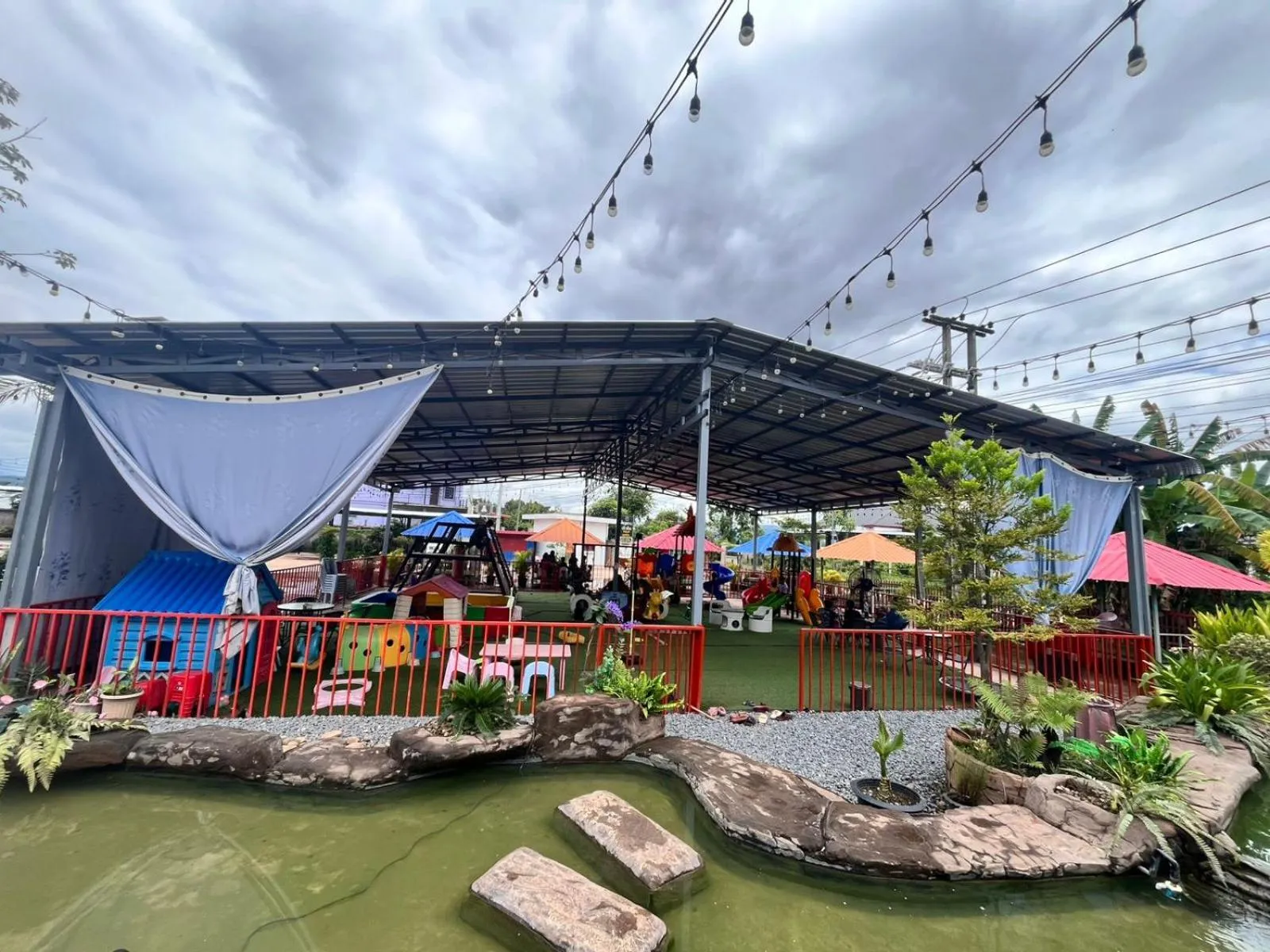 Children play ground in Tulip Hotel