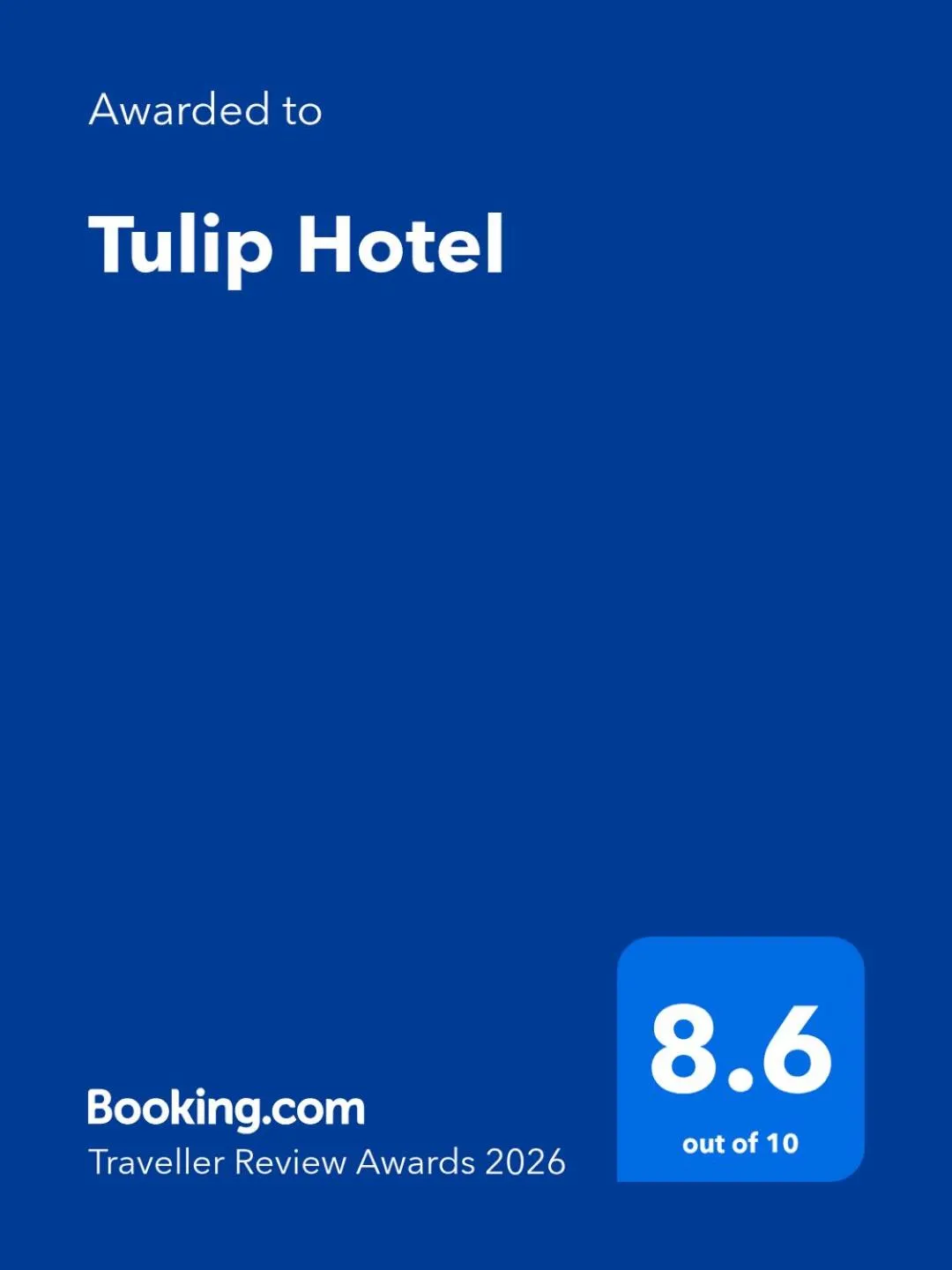 View (from property/room) in Tulip Hotel