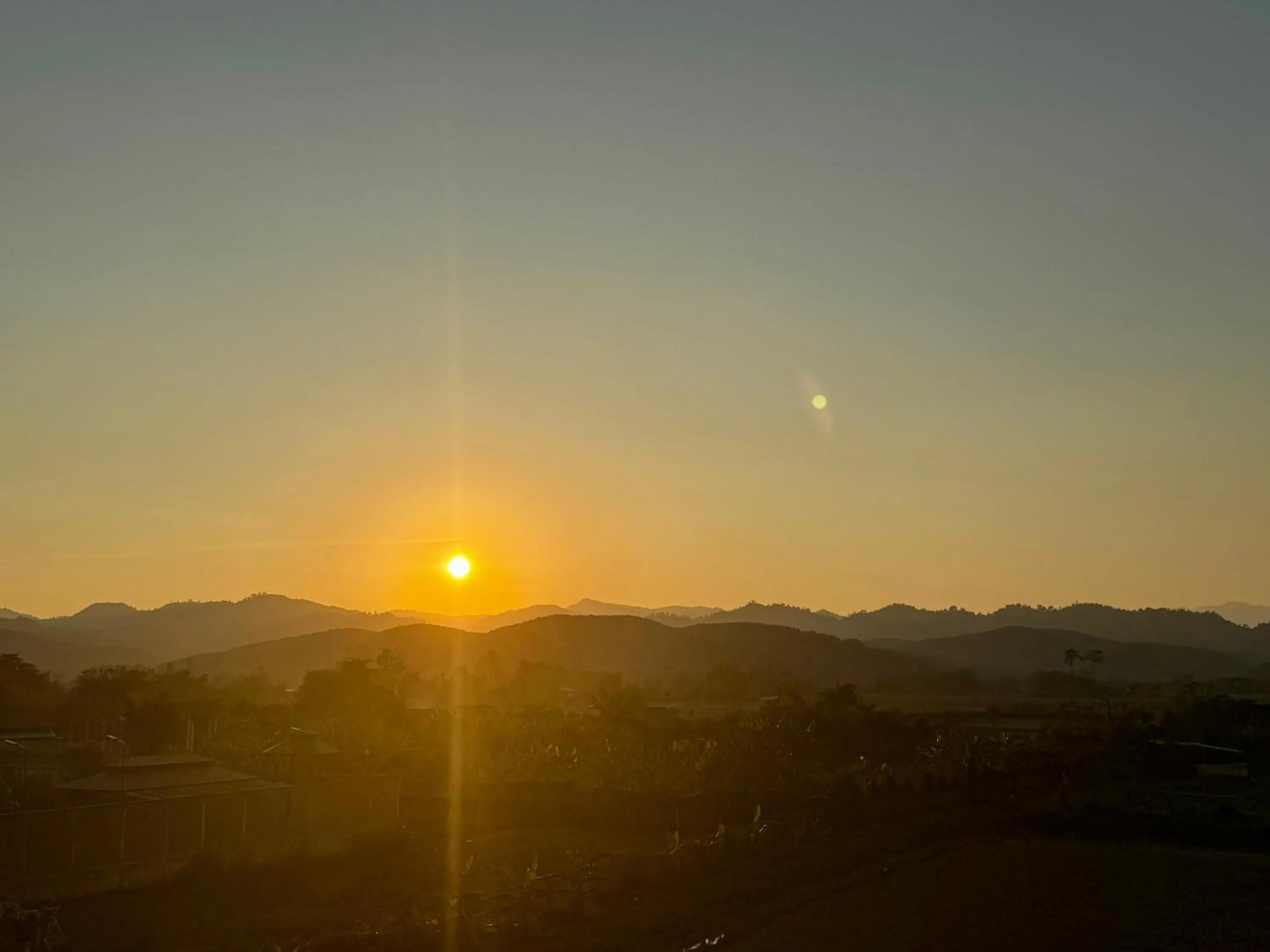 Sunset in Tulip Hotel