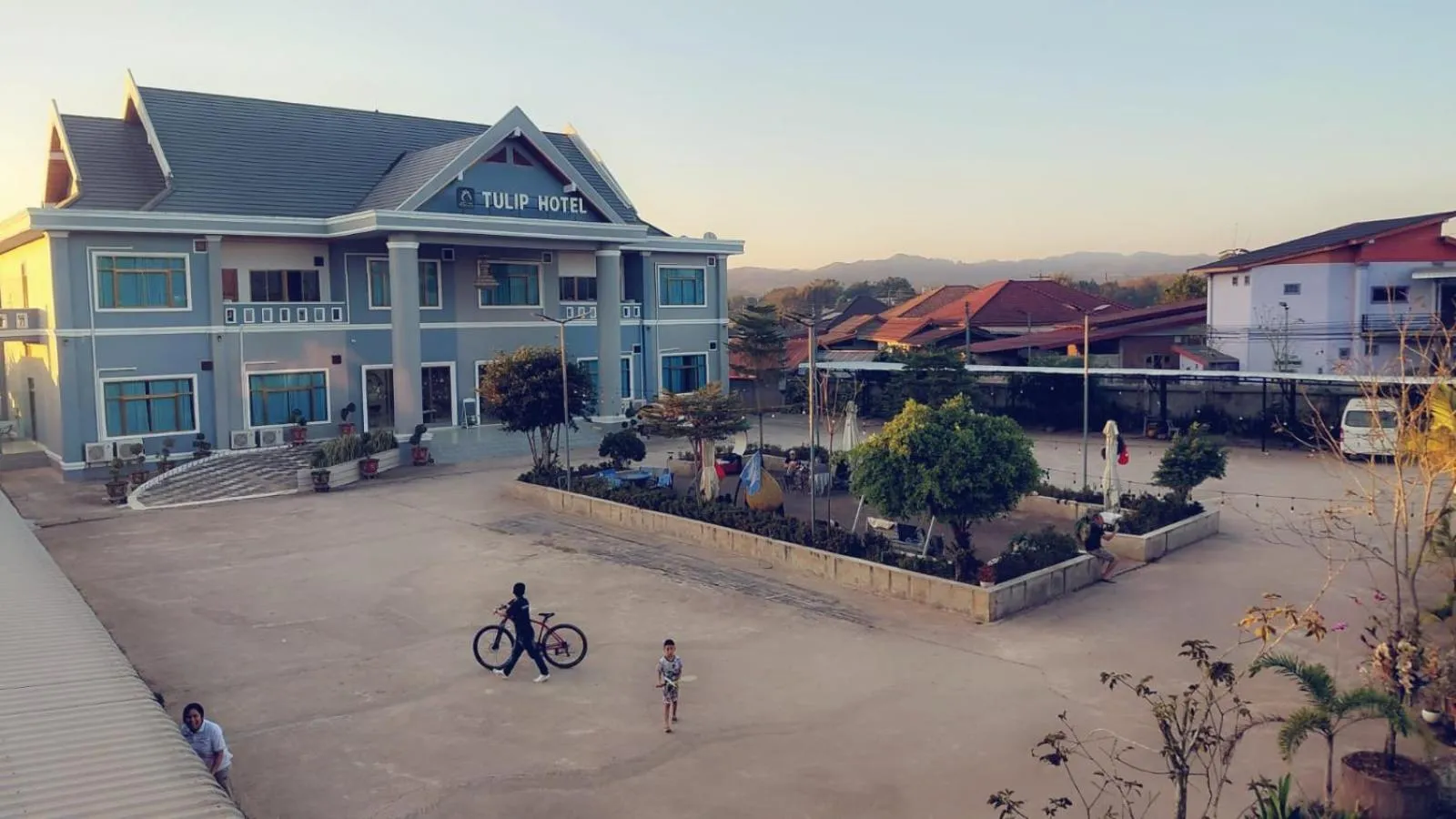 Property building in Tulip Hotel