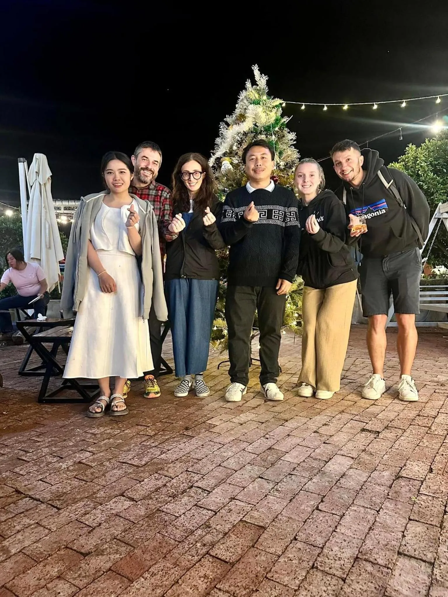 group of guests in Tulip Hotel