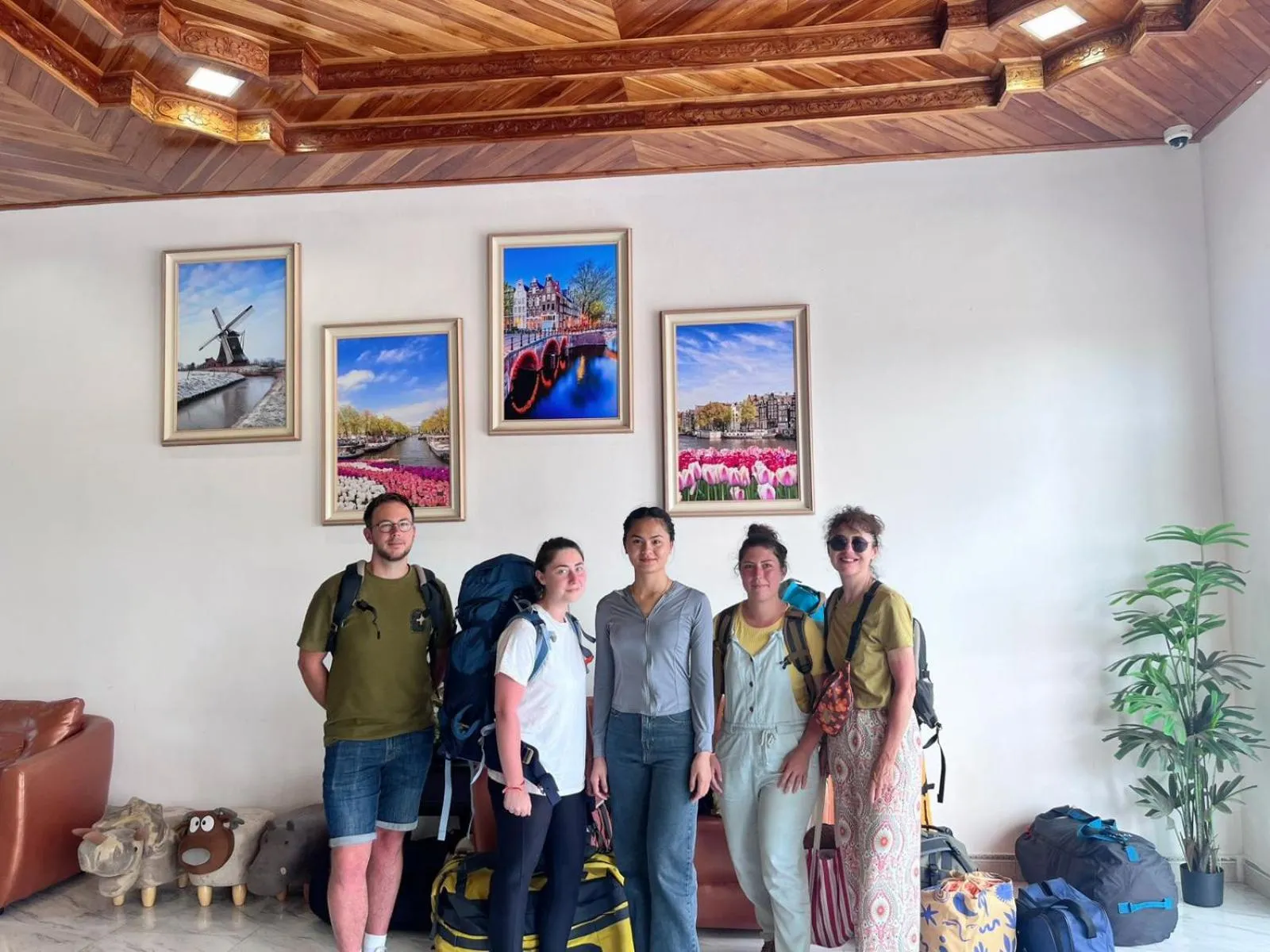 People in Tulip Hotel