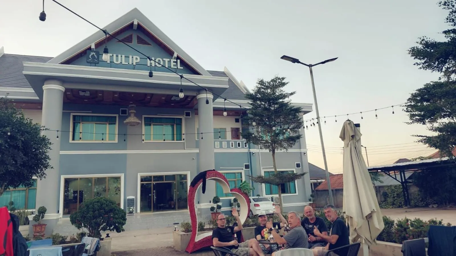 Property building in Tulip Hotel