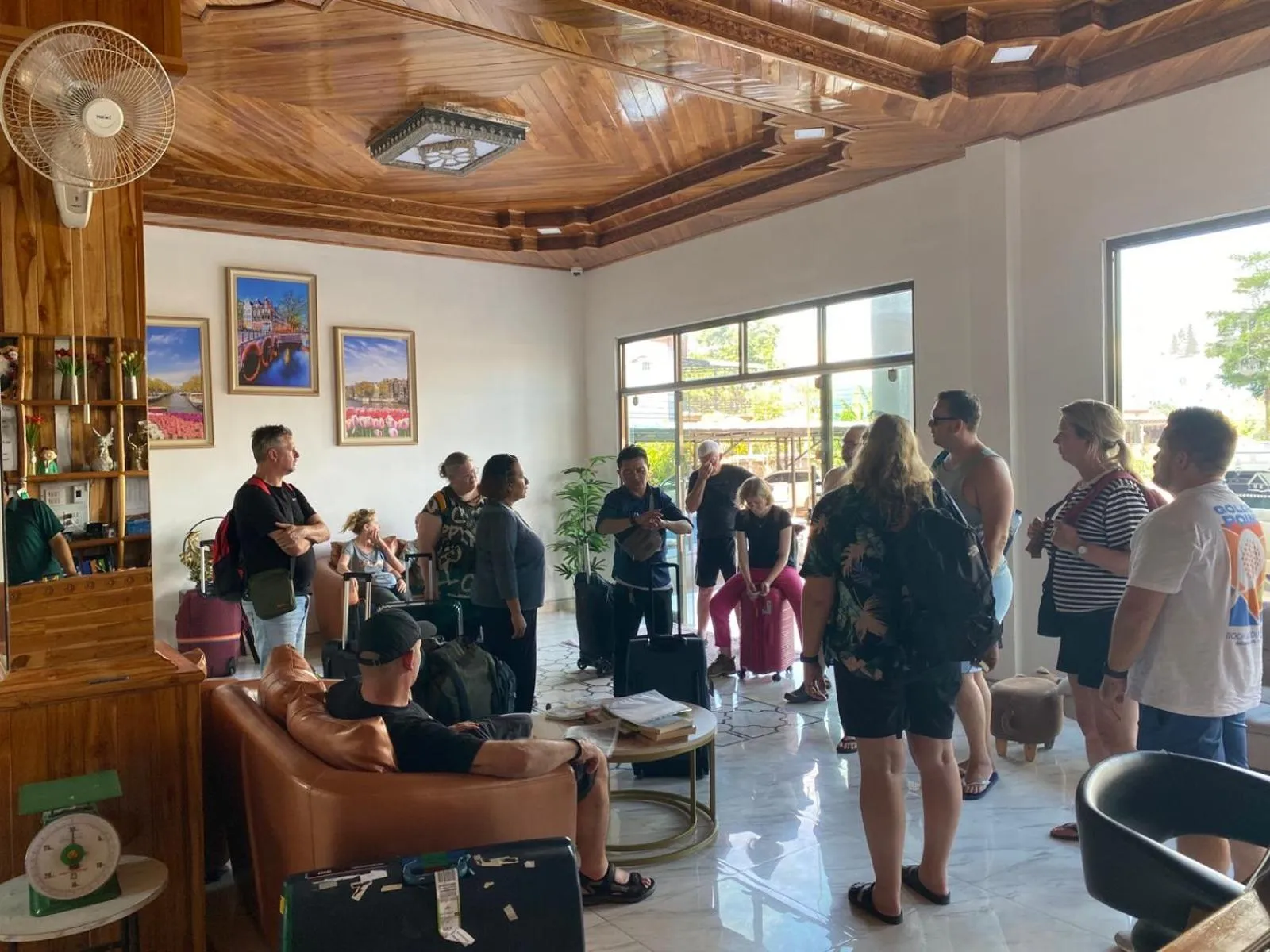 People in Tulip Hotel