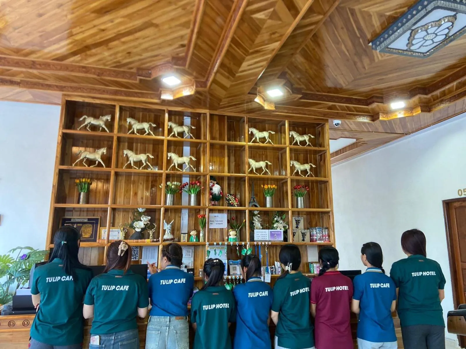 Staff in Tulip Hotel