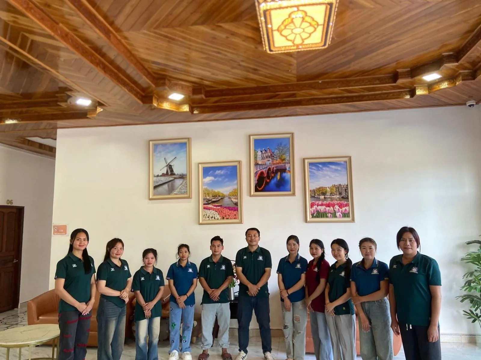 Staff in Tulip Hotel