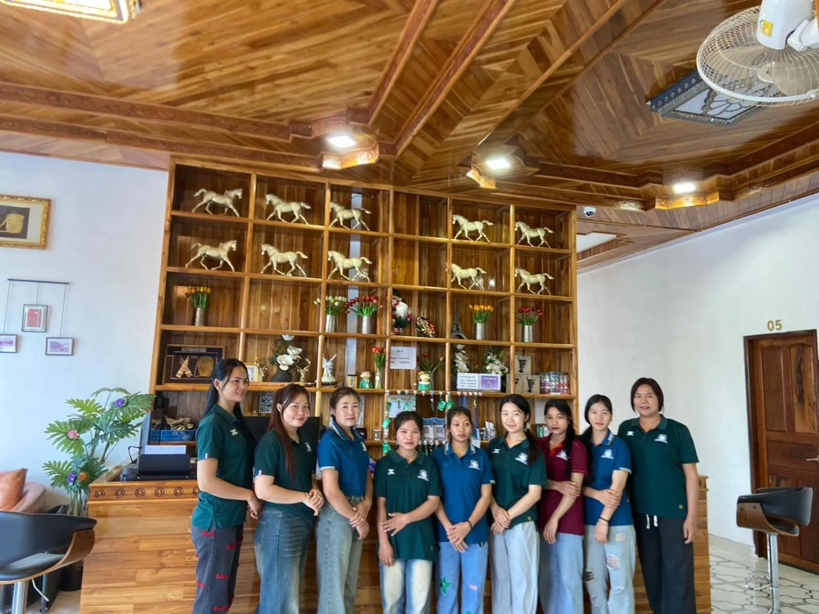 Staff in Tulip Hotel