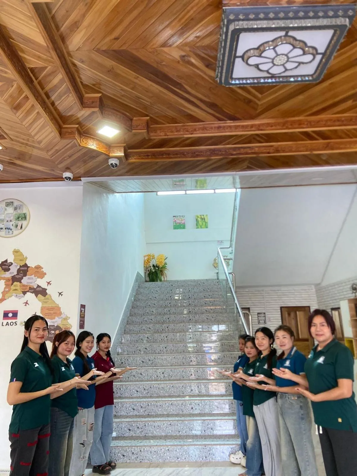 Staff in Tulip Hotel