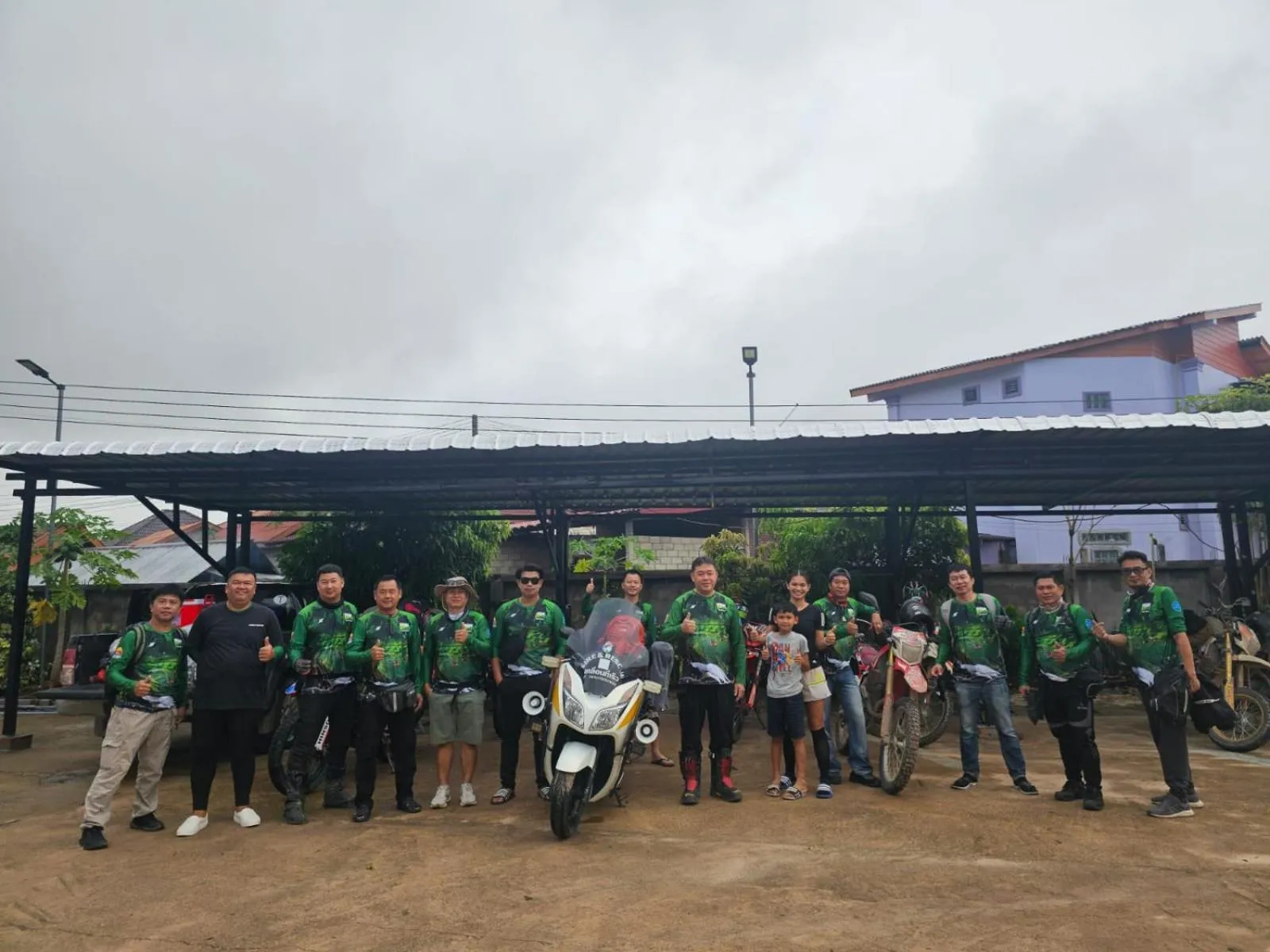 group of guests in Tulip Hotel