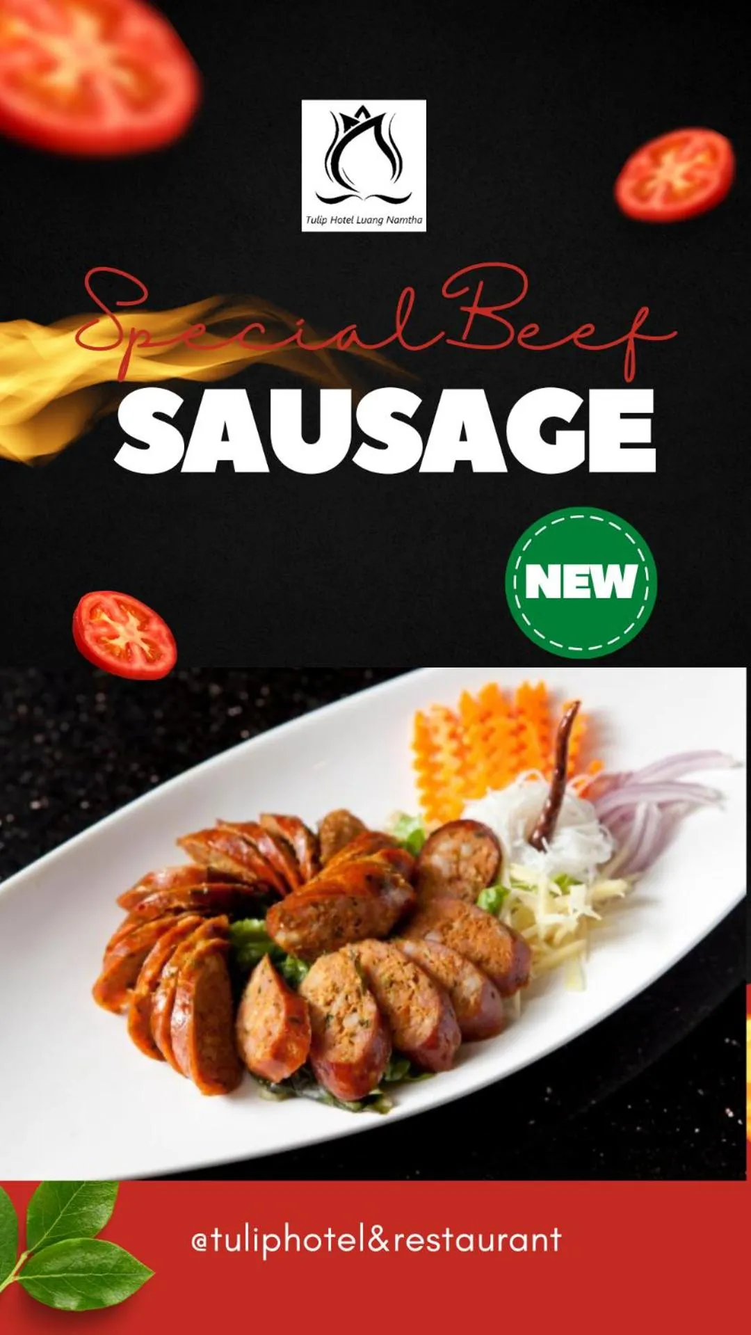 Restaurant/places to eat in Tulip Hotel