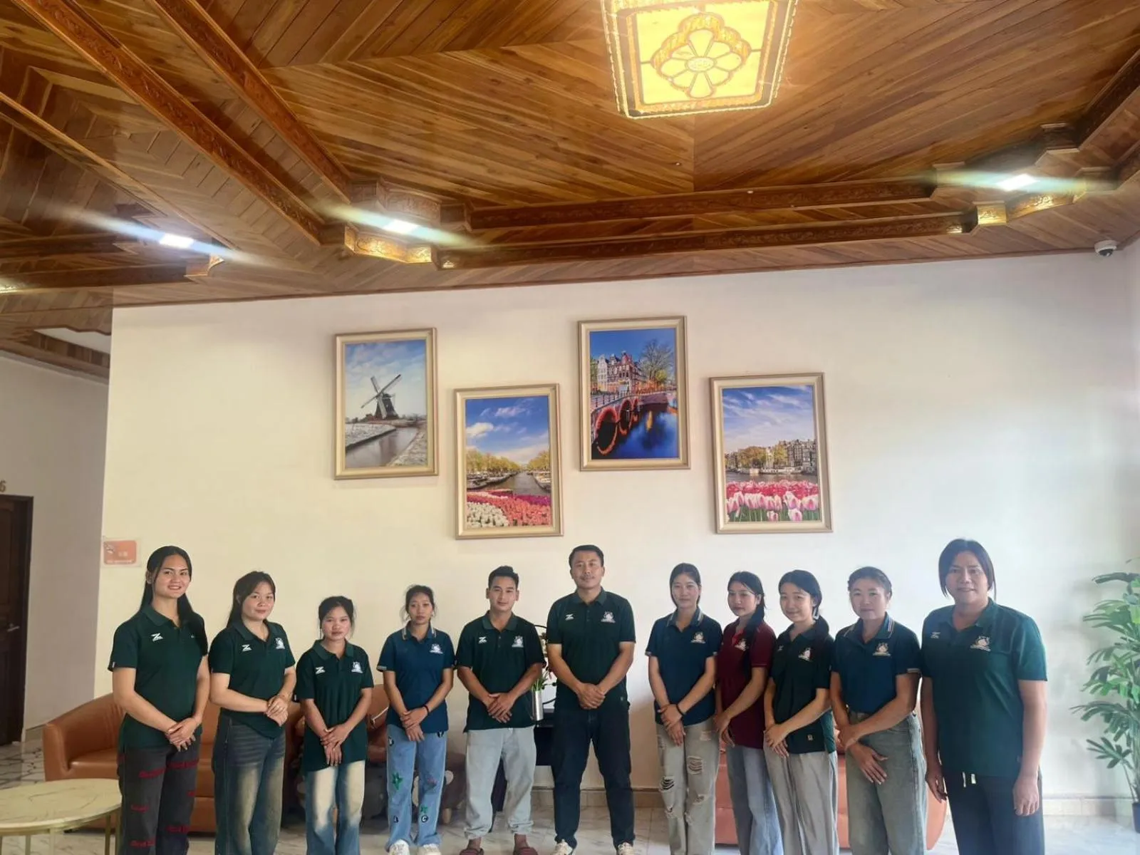 Staff in Tulip Hotel