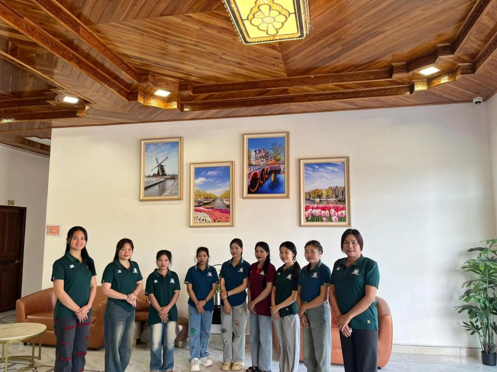 Staff in Tulip Hotel