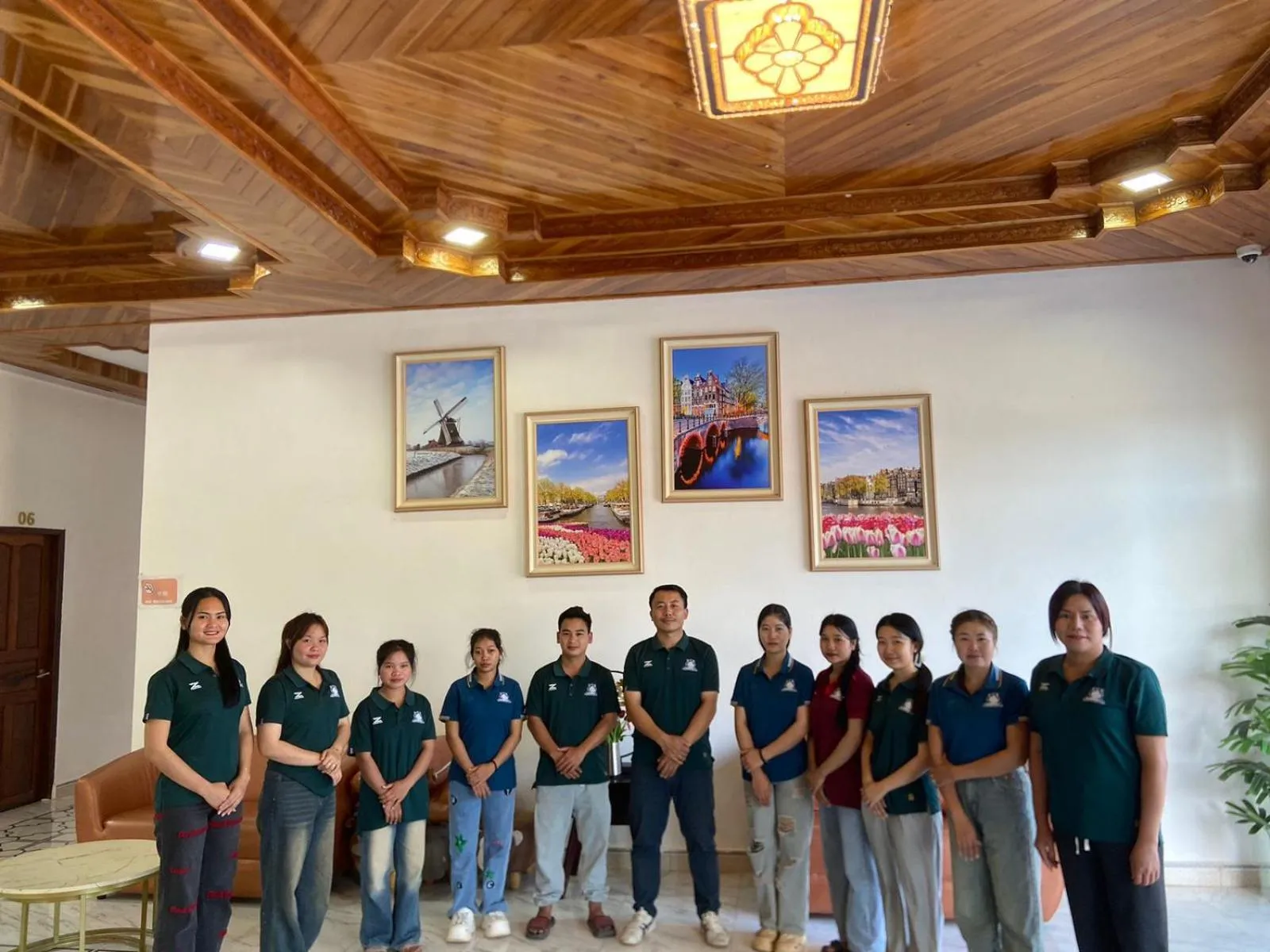 Staff in Tulip Hotel