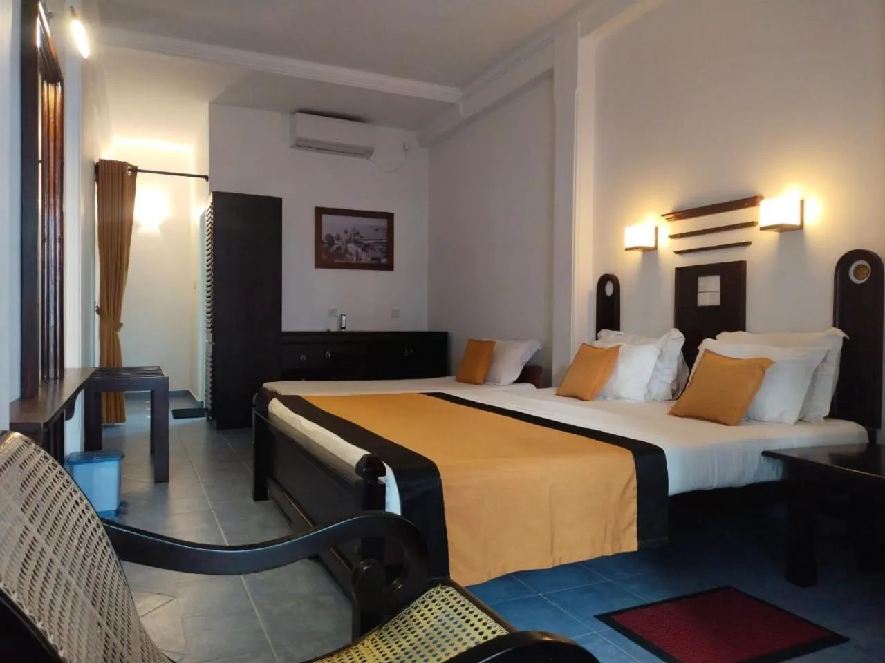 Photo of the whole room, Bed in DALAWELLA BEACH RESORT