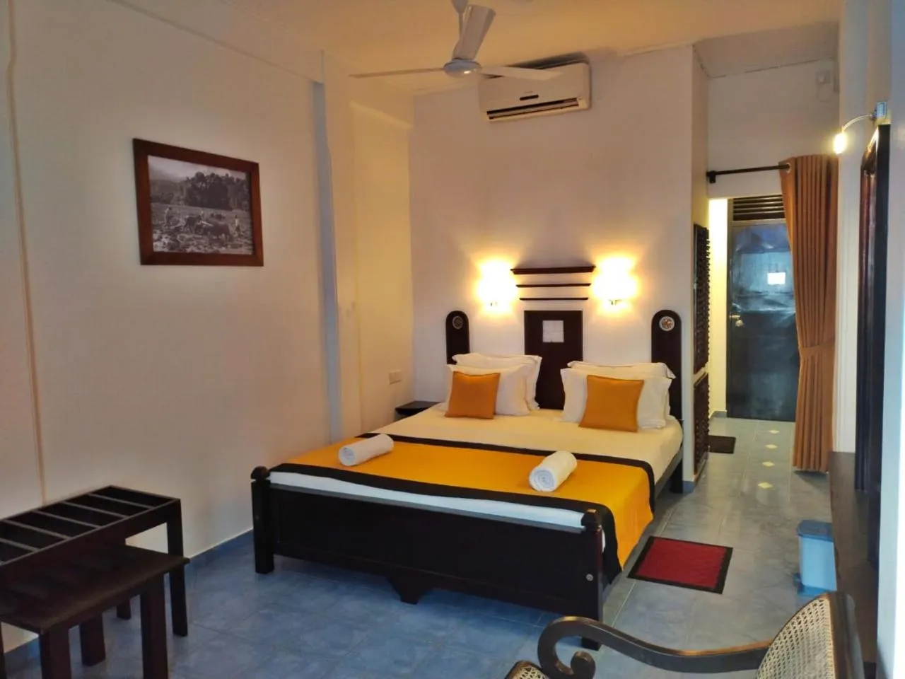 Bed in DALAWELLA BEACH RESORT