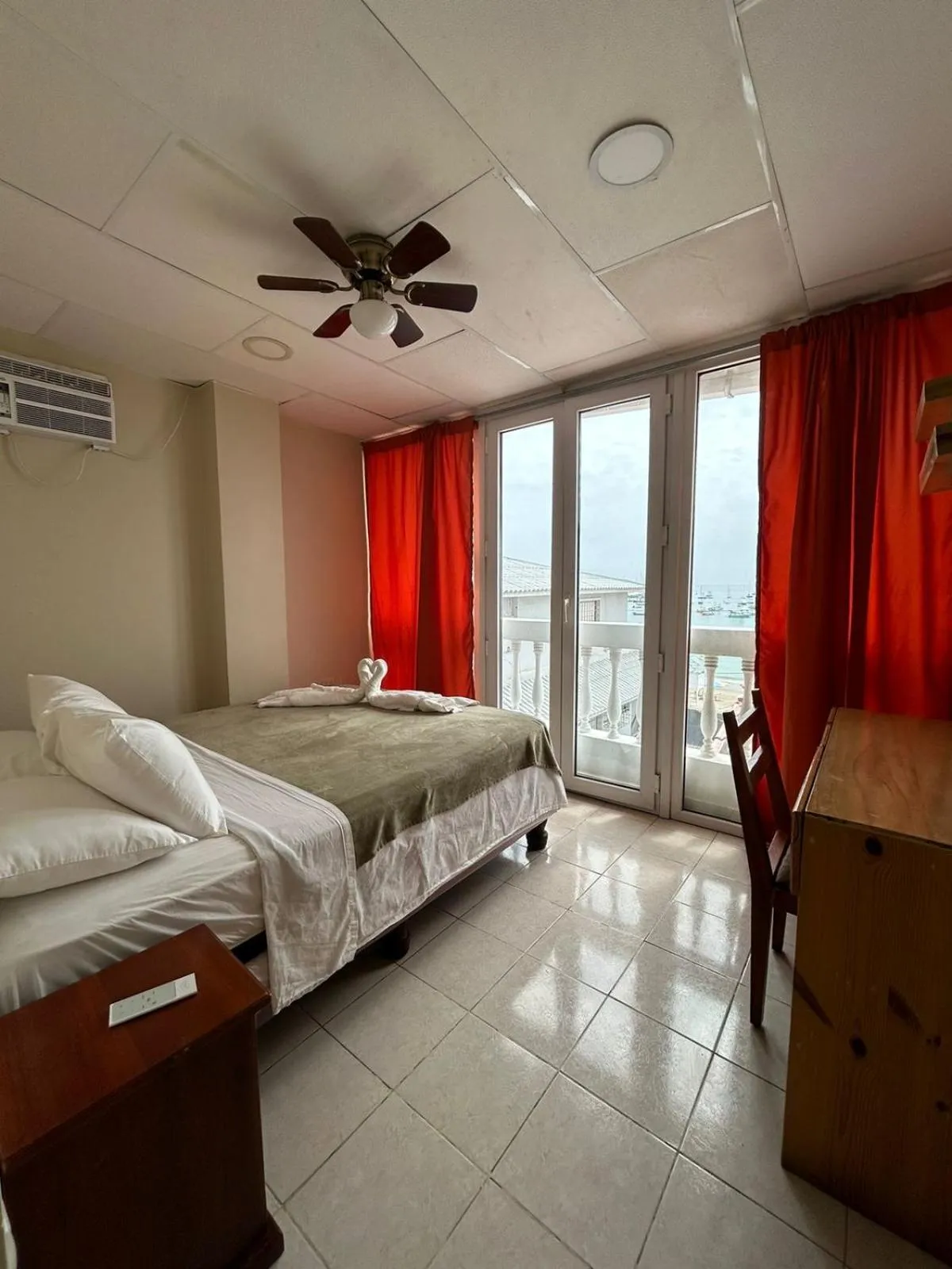 Bed in Chescos Hotel