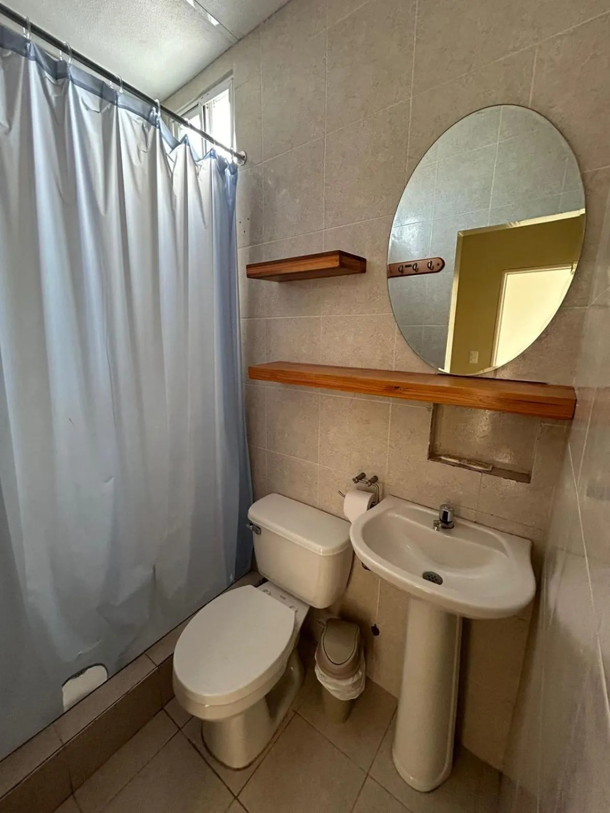 Shower in Chescos Hotel