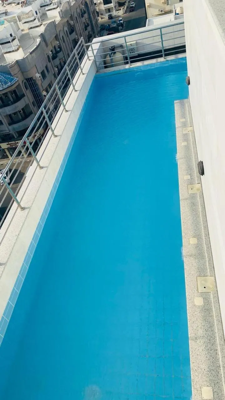 Swimming pool in Savoye Hotel