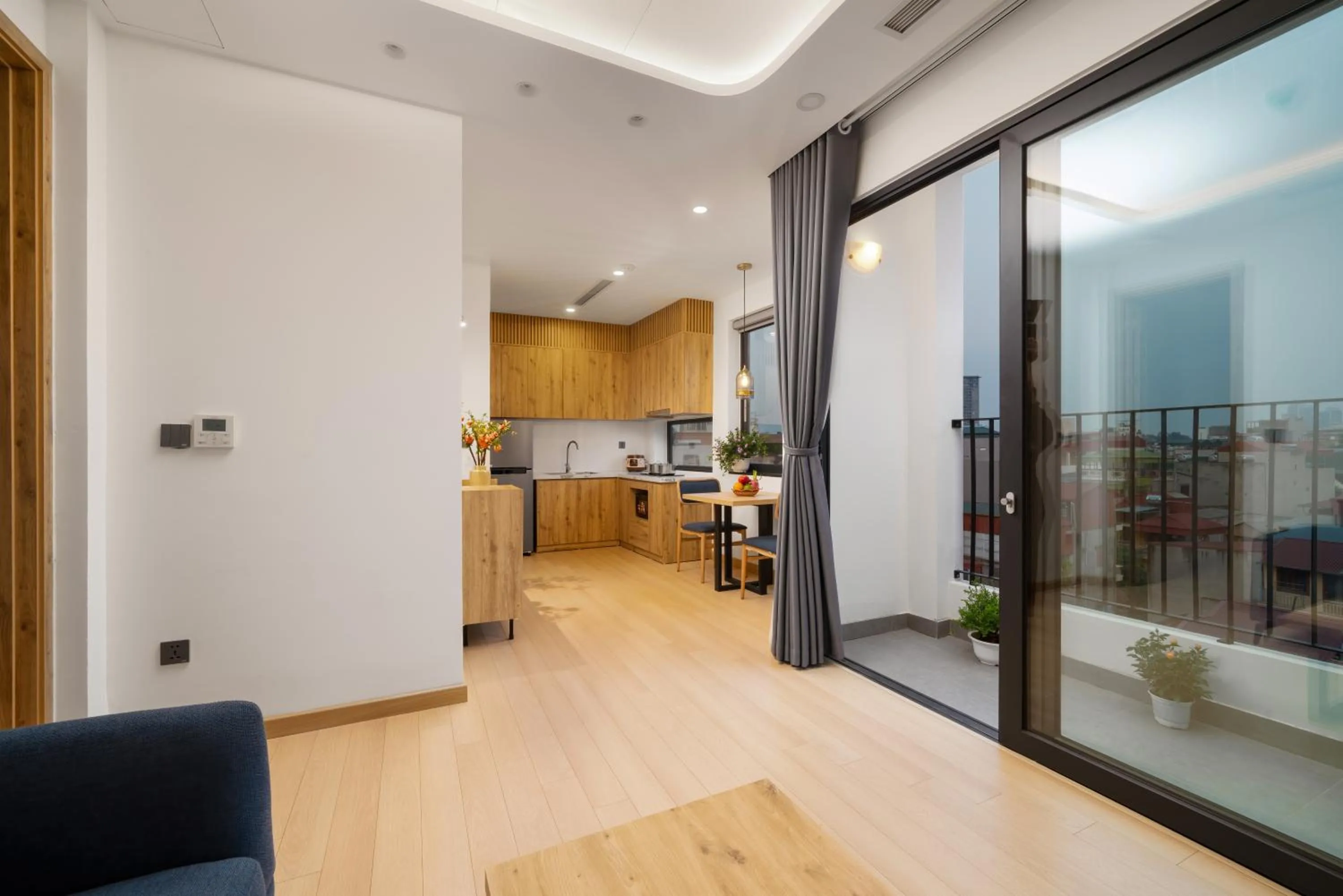 stove in The Galaxy Home Doi Can Hotel and Apartment