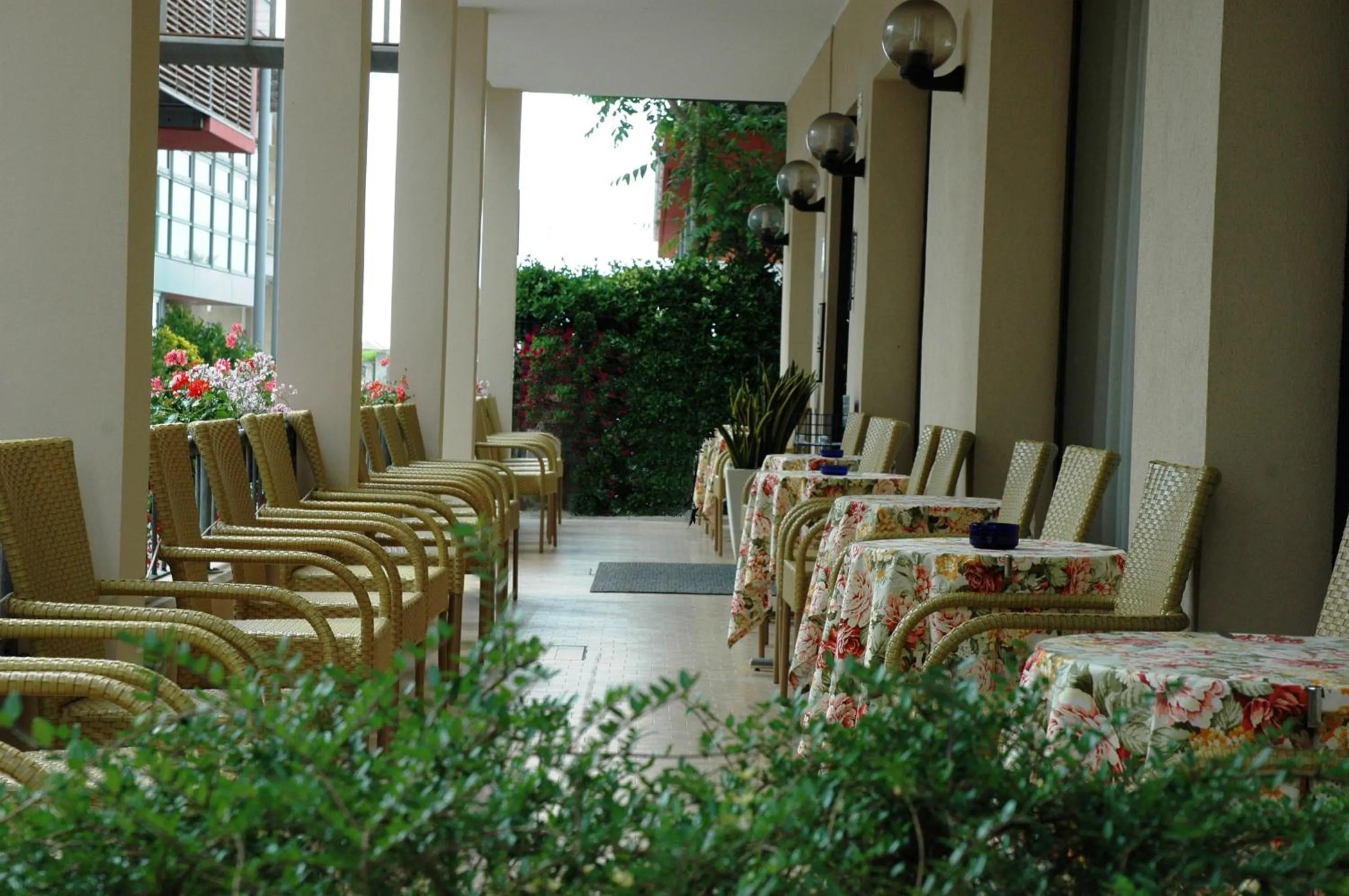 Balcony/Terrace in Pensione Villa Joli