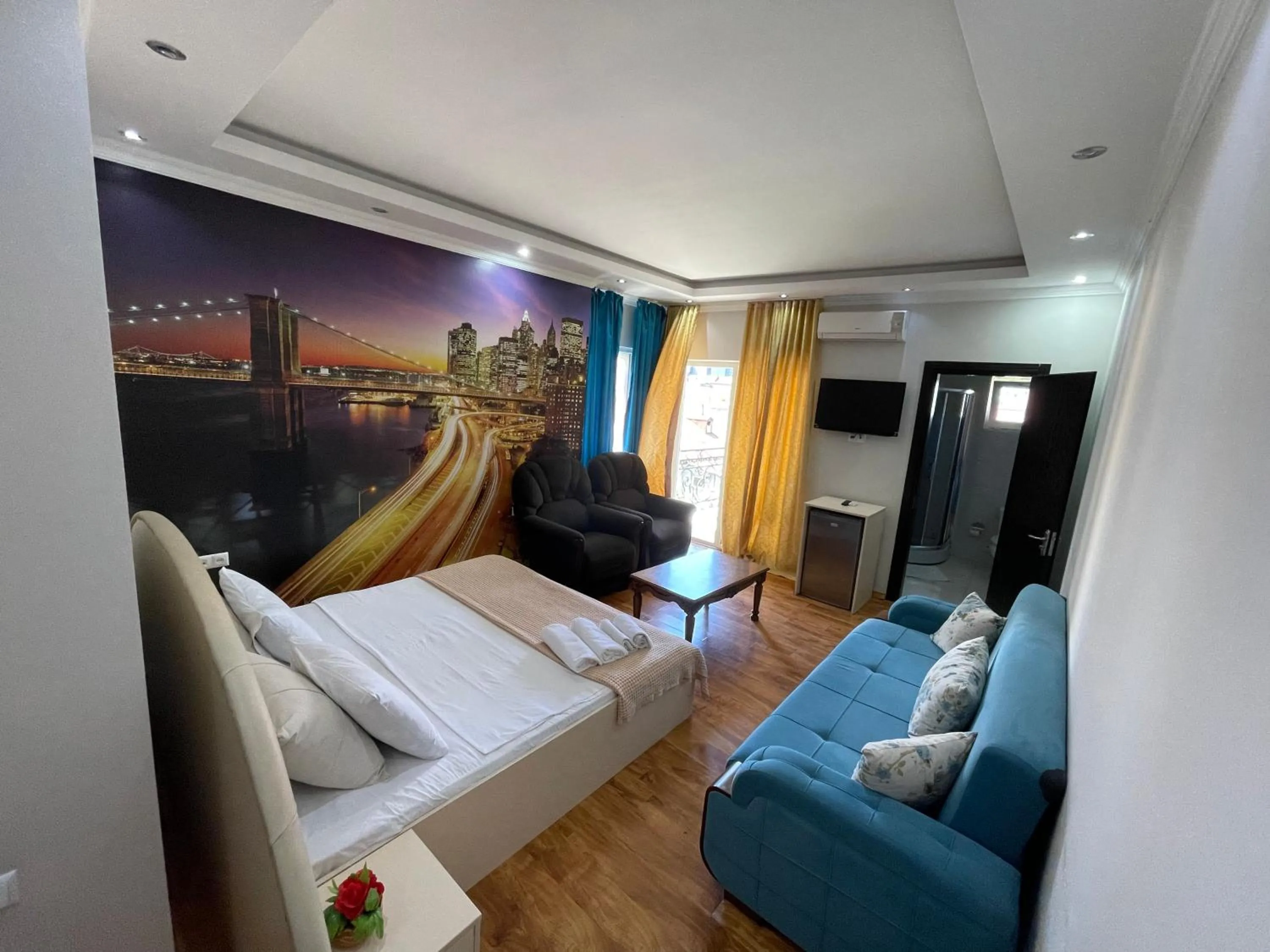 Bed in Four Seasons Hotel