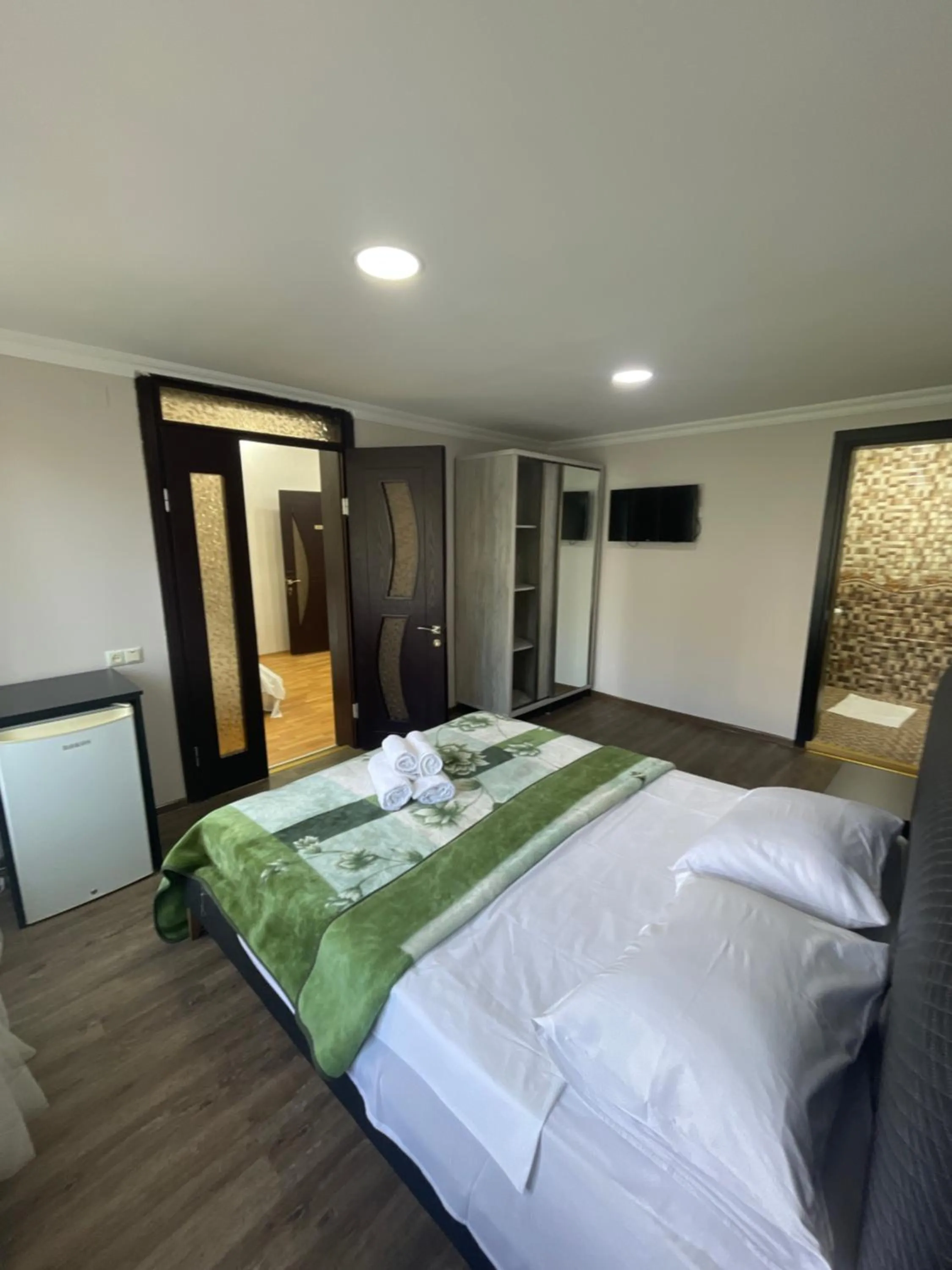 Bed in Four Seasons Hotel