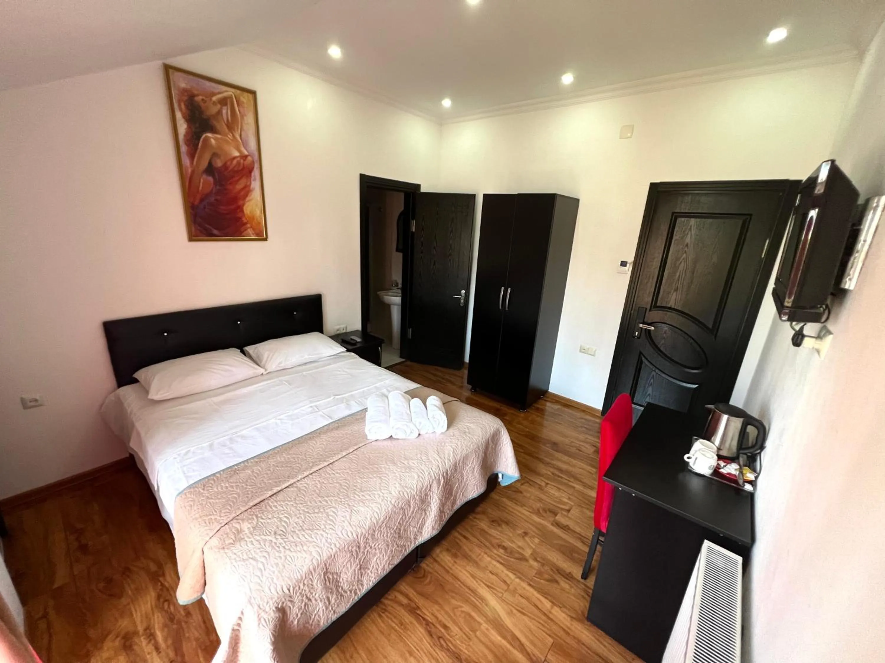 Bed in Four Seasons Hotel