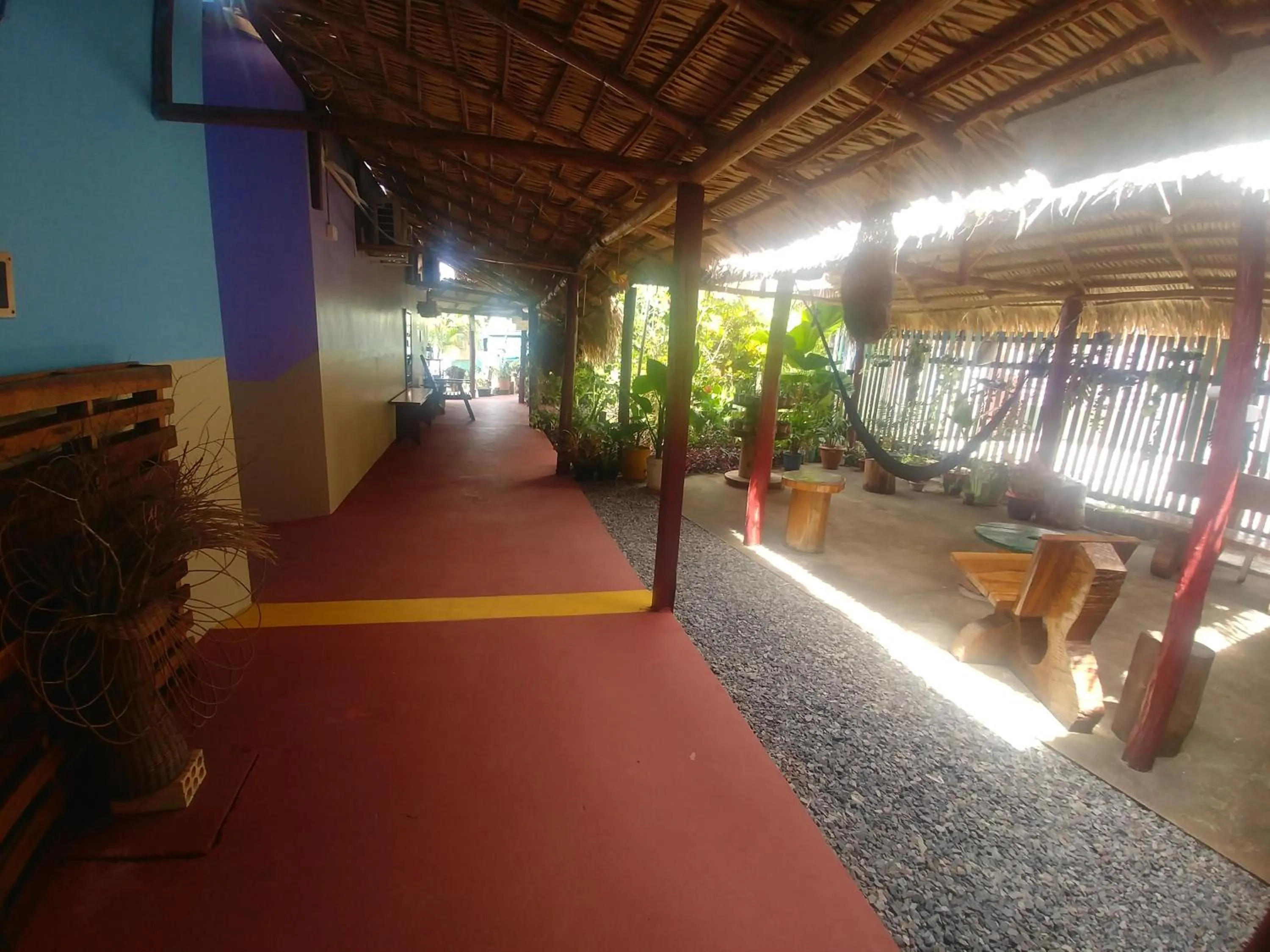 Patio in Hotel Coração Verde