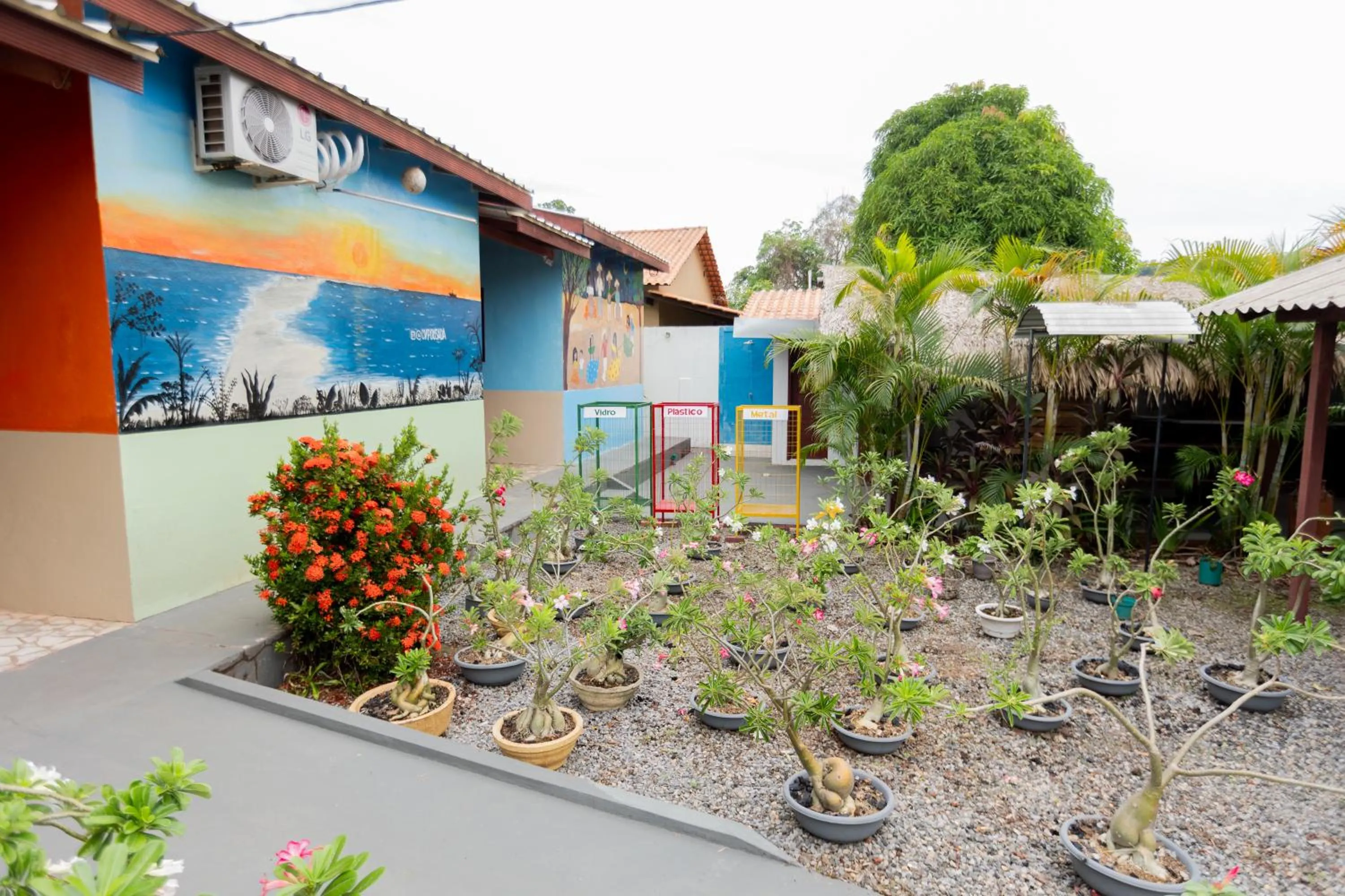 Property building in Hotel Coração Verde