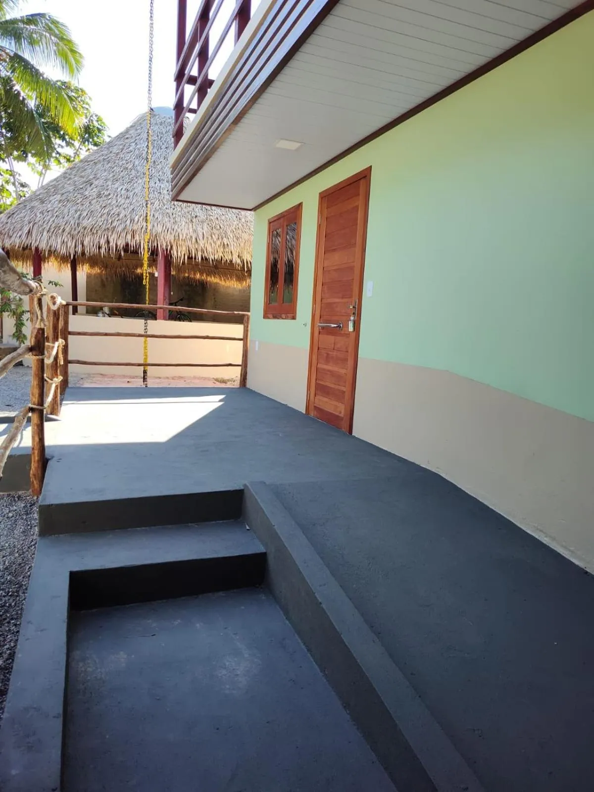 Patio in Hotel Coração Verde