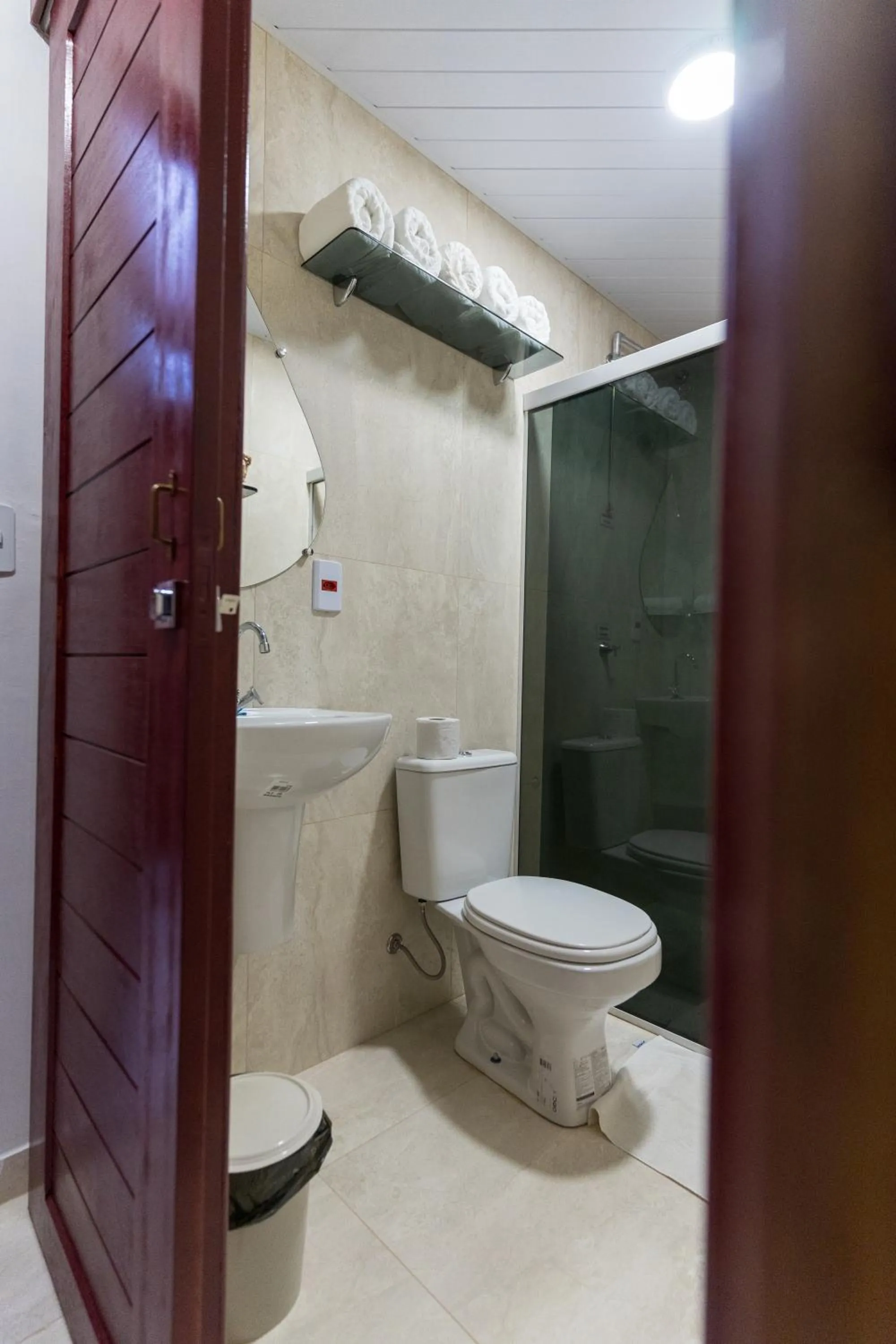 Bathroom in Hotel Coração Verde