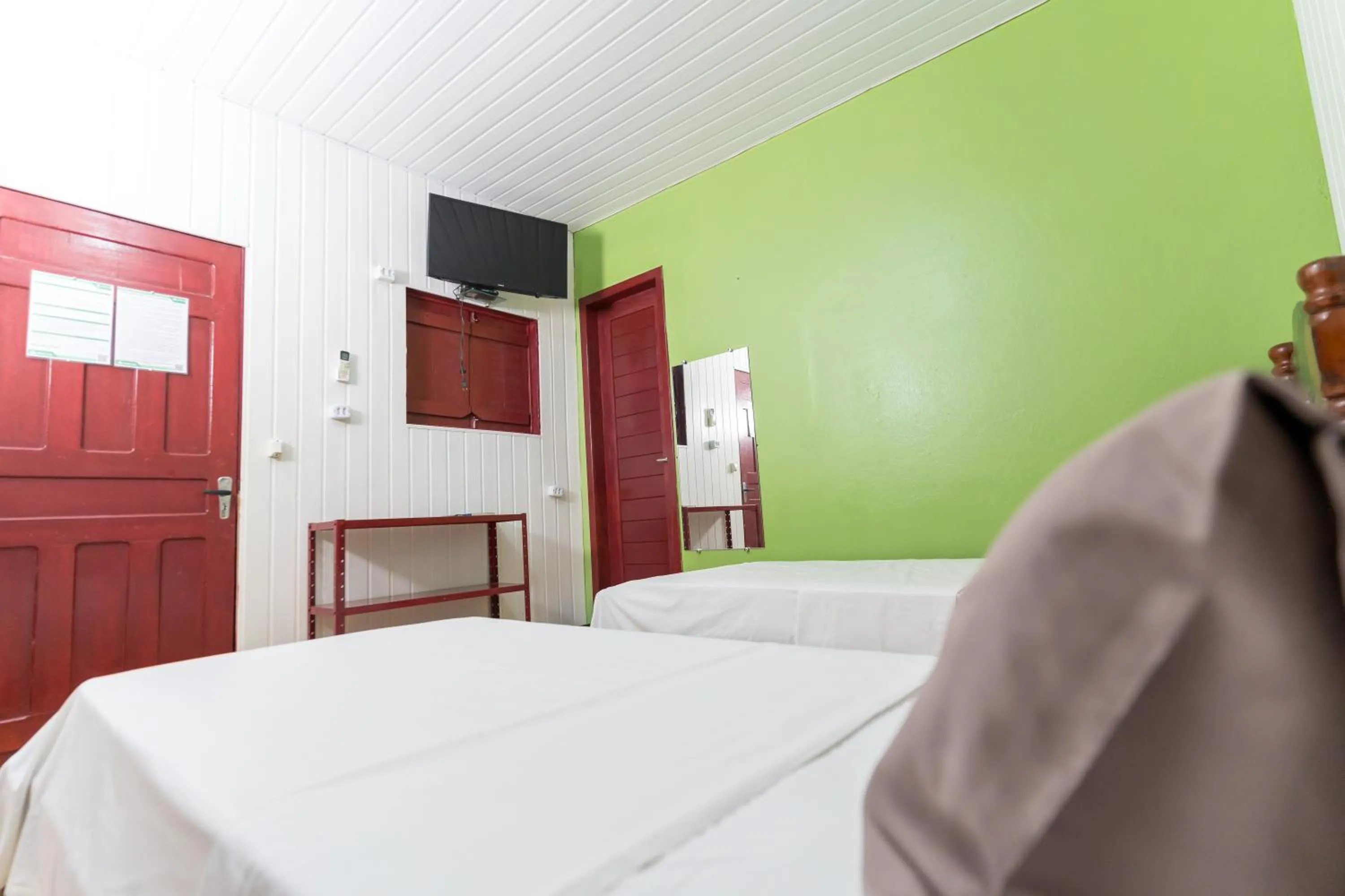 Bedroom, Bed in Hotel Coração Verde