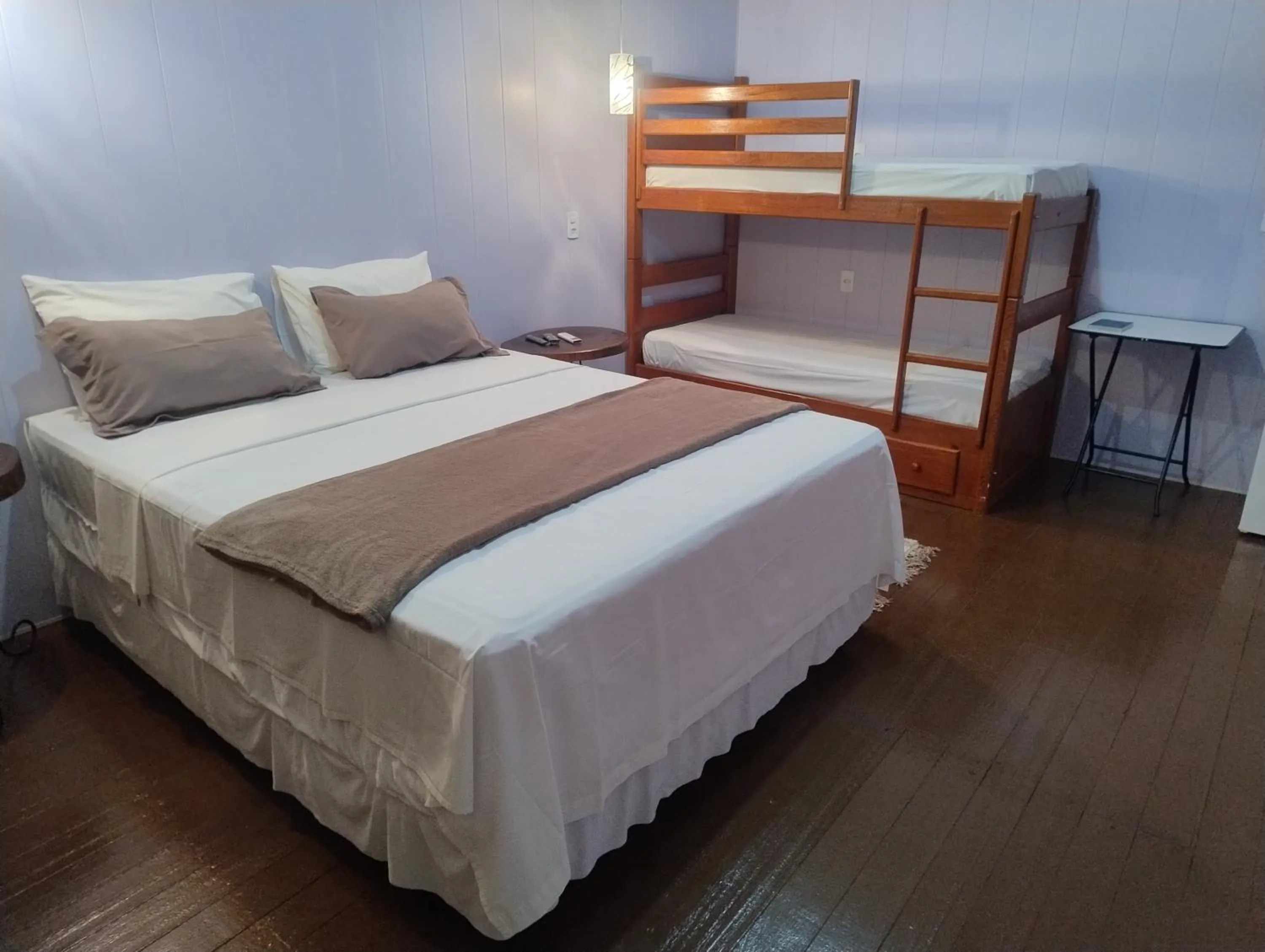 Bed in Hotel Coração Verde