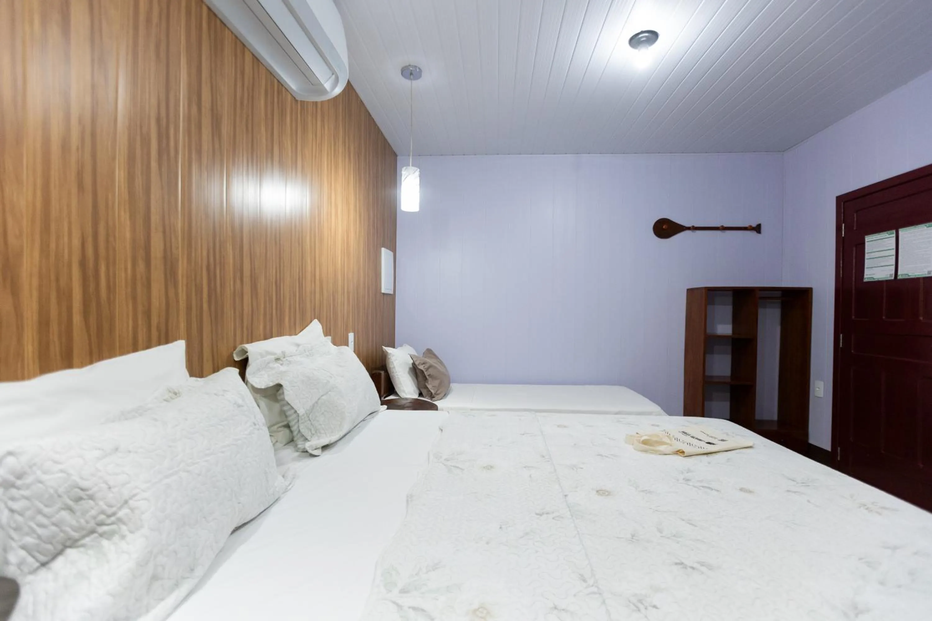 Bed in Hotel Coração Verde