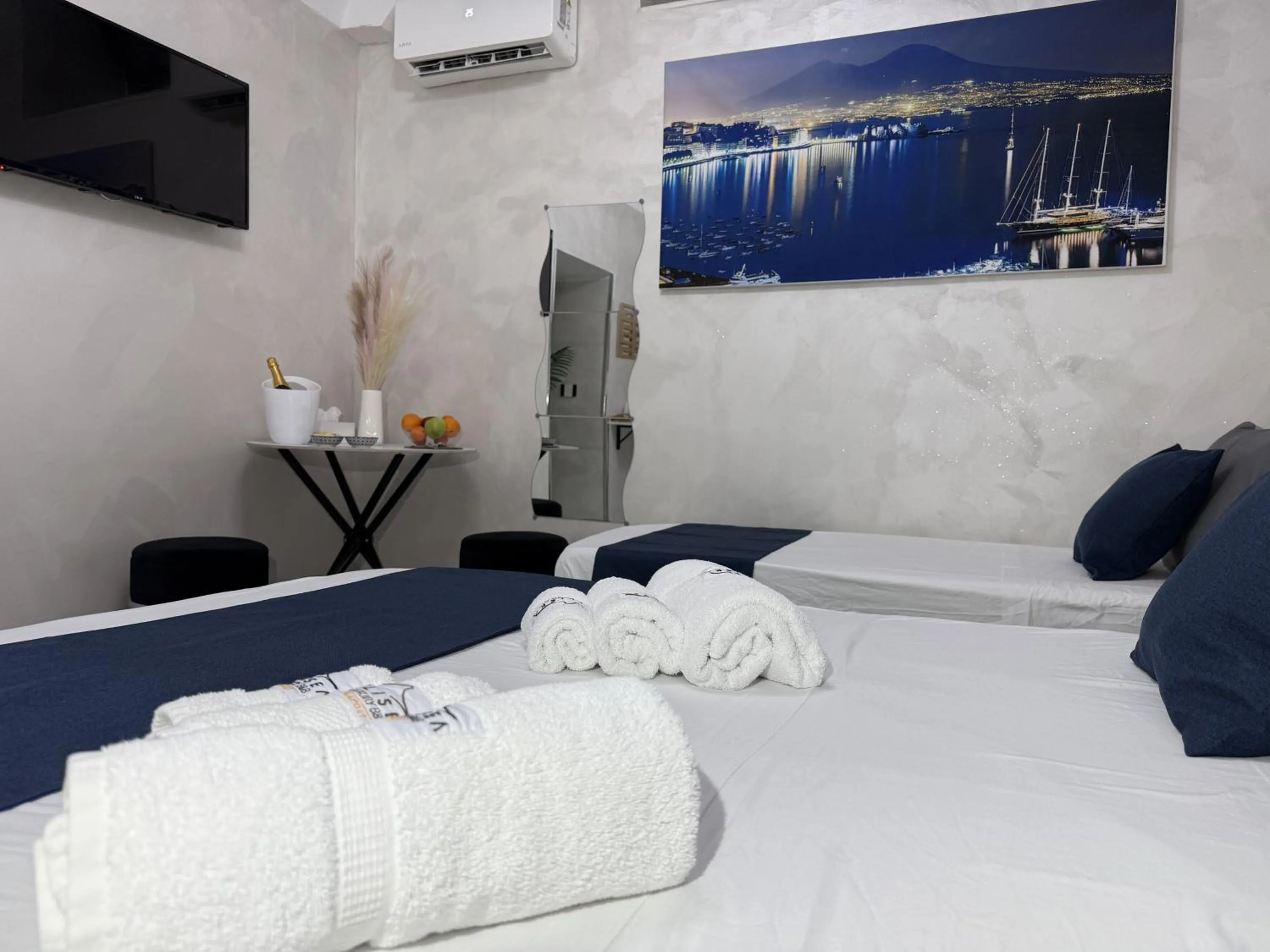 Bed in Ylisea Luxury B&B