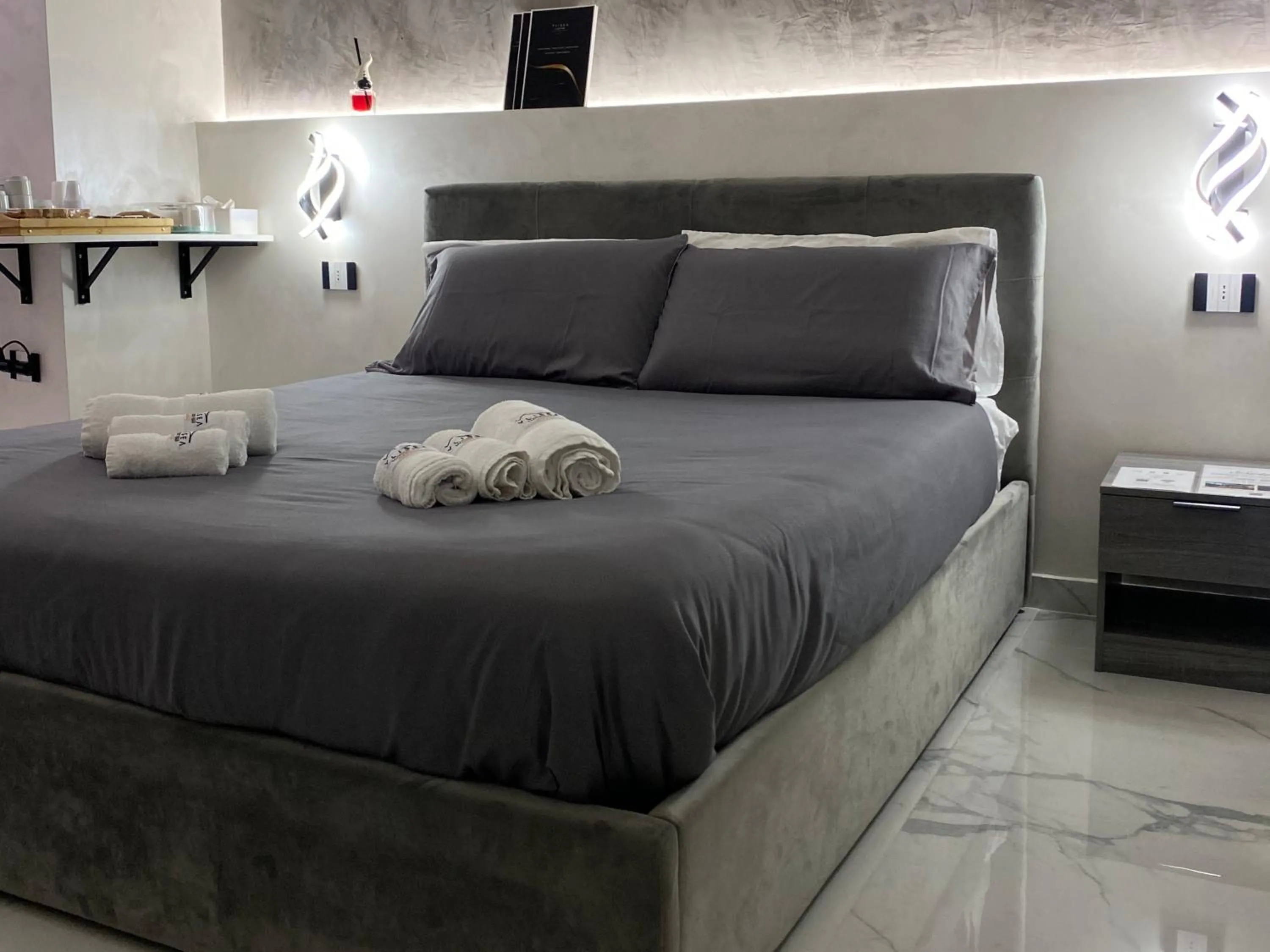 Bed in Ylisea Luxury B&B