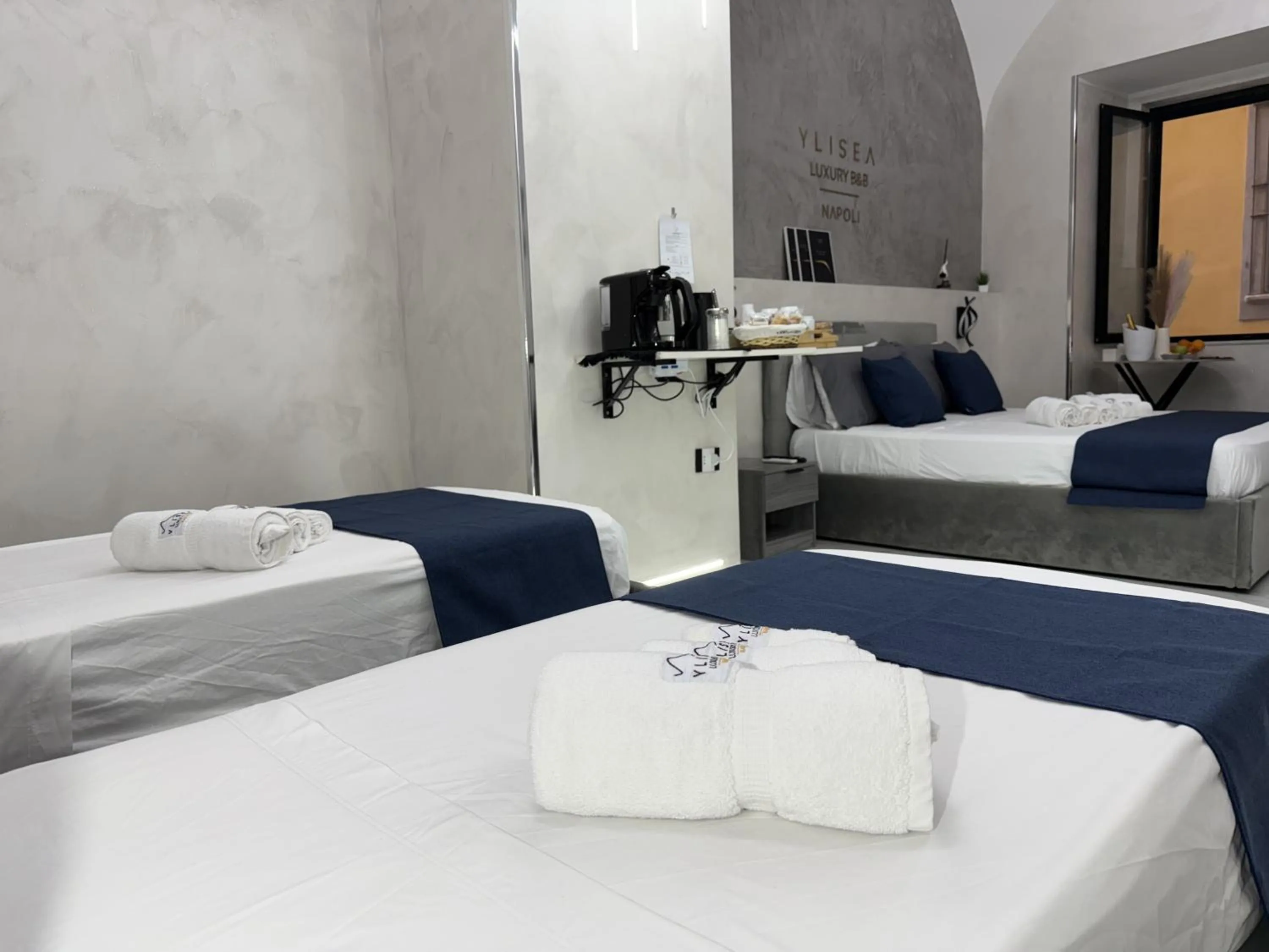 Bed in Ylisea Luxury B&B