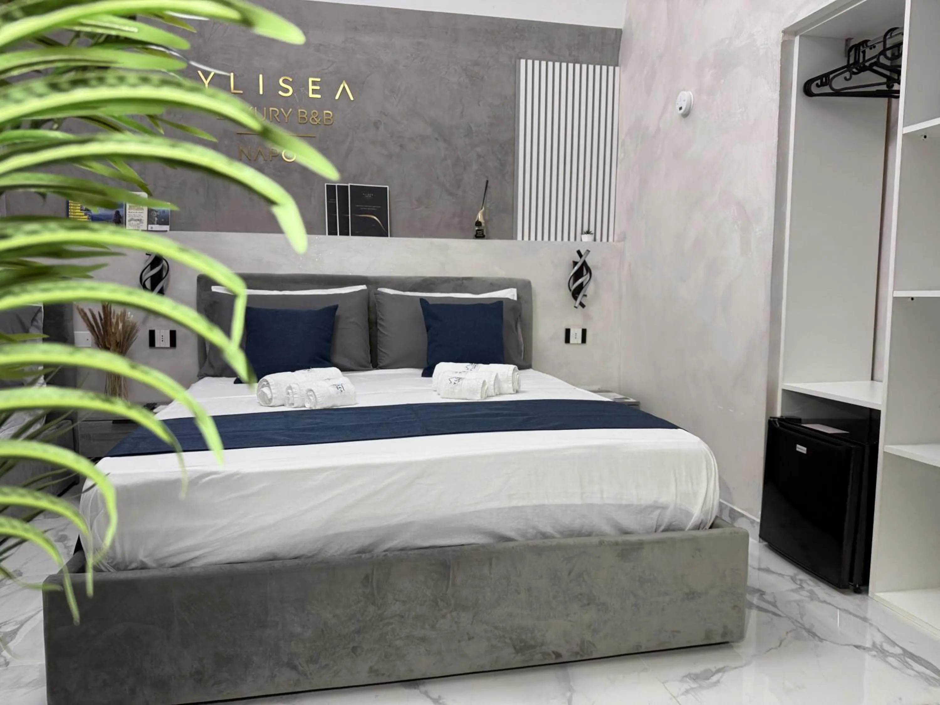 Bed in Ylisea Luxury B&B