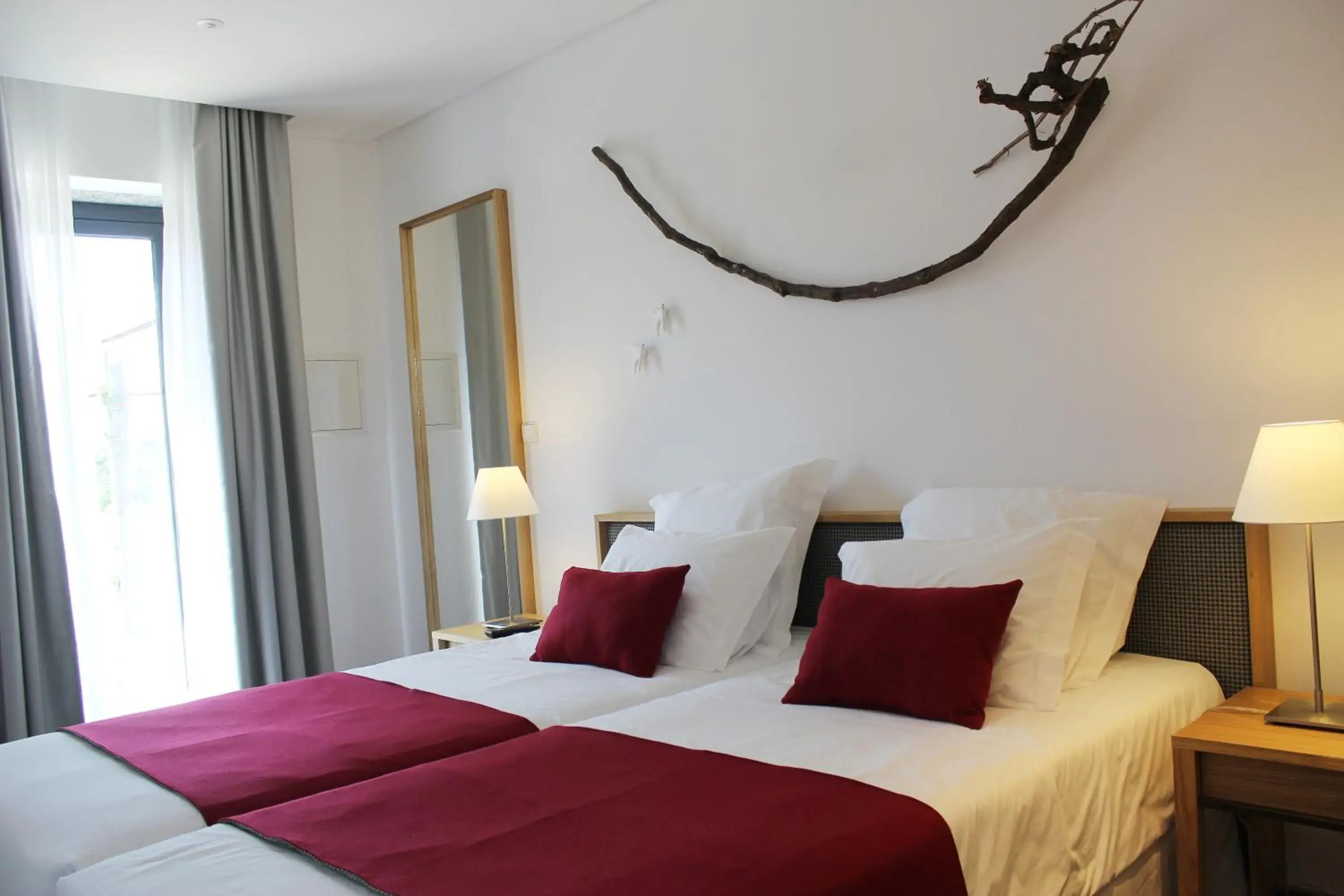 Twin Room in Lousada Country Hotel Twin Room in Lousada Country Hotel