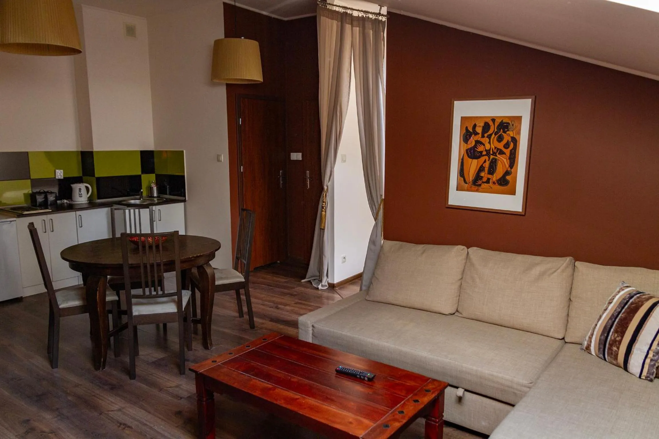 Living room in Lounge Apartments