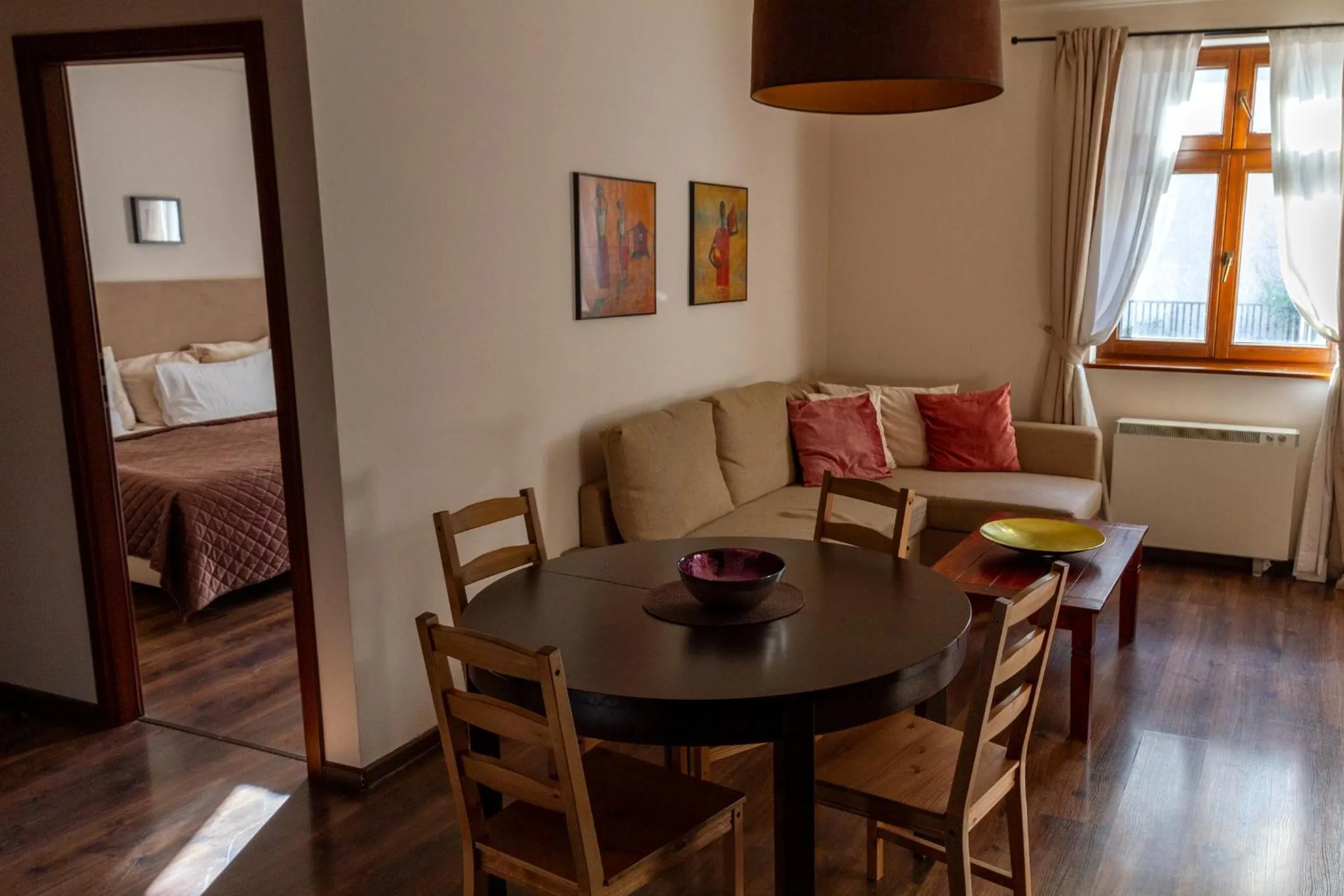 Living room in Lounge Apartments