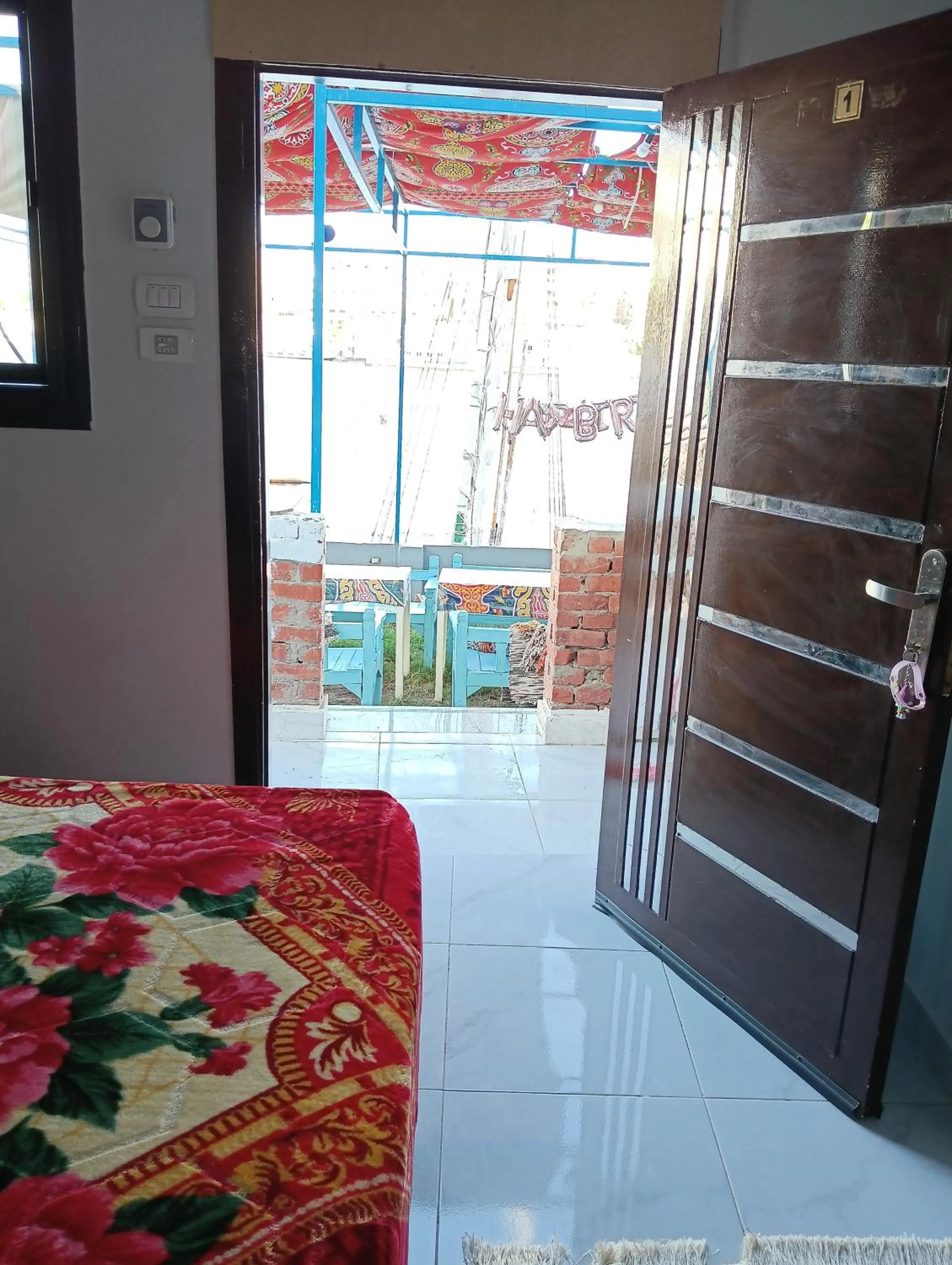 Bed in Onaty Narty Guest house Nile view